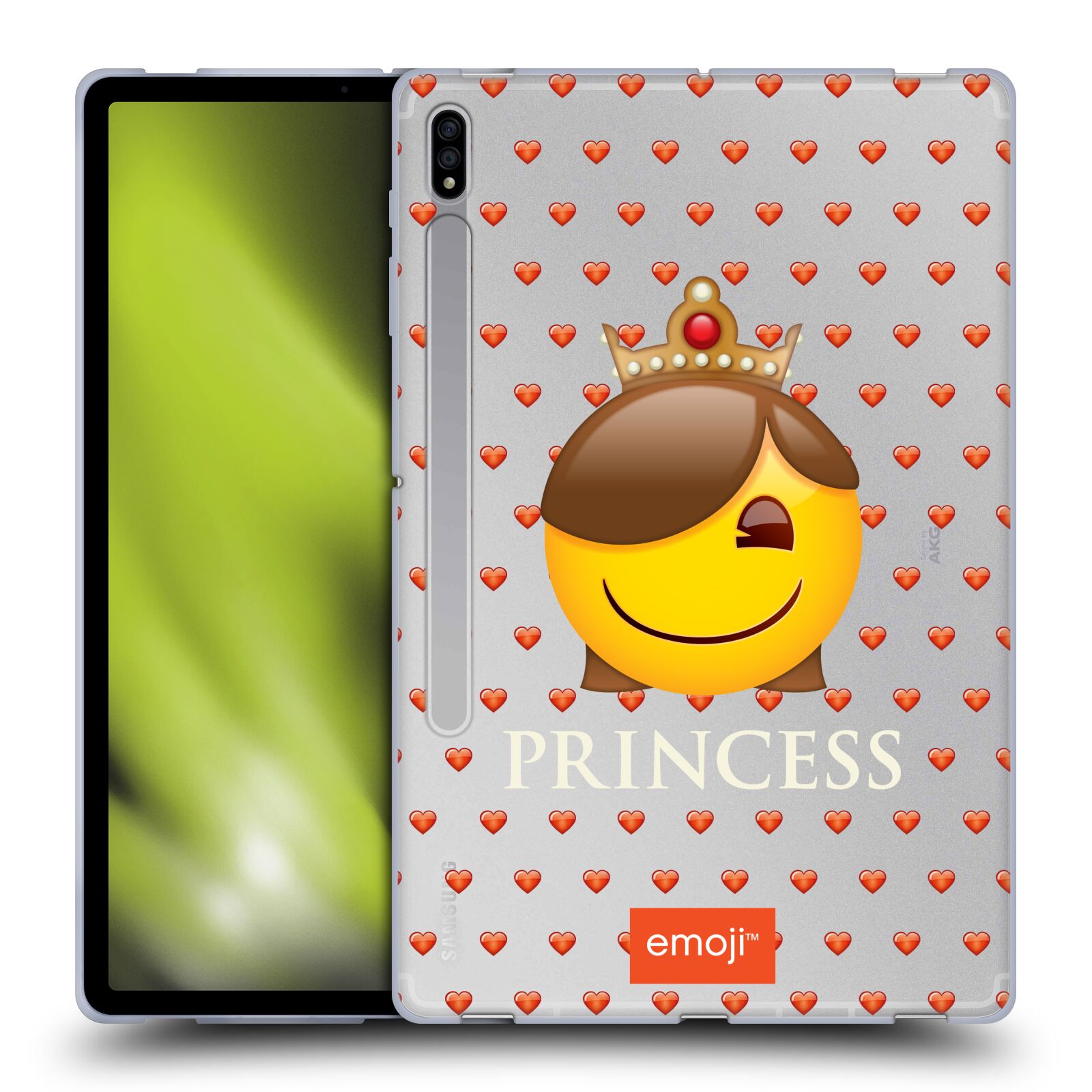 OFFICIAL emoji® ROYAL SOFT GEL CASE FOR SAMSUNG TABLETS 1 - Picture 12 of 13