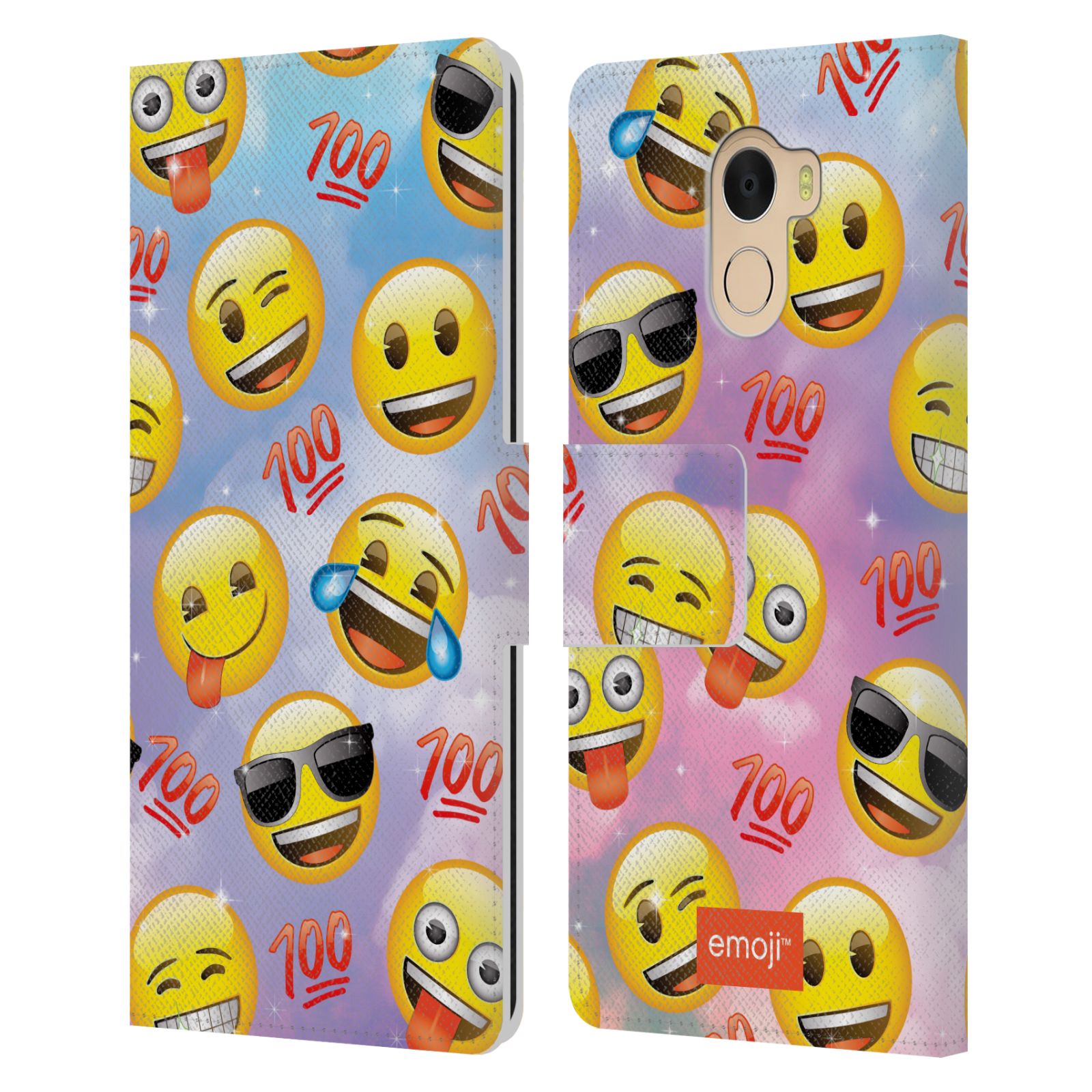 OFFICIAL emoji® SMILEYS LEATHER BOOK WALLET CASE COVER FOR WILEYFOX & ESSENTIAL - 第 7/16 張圖片