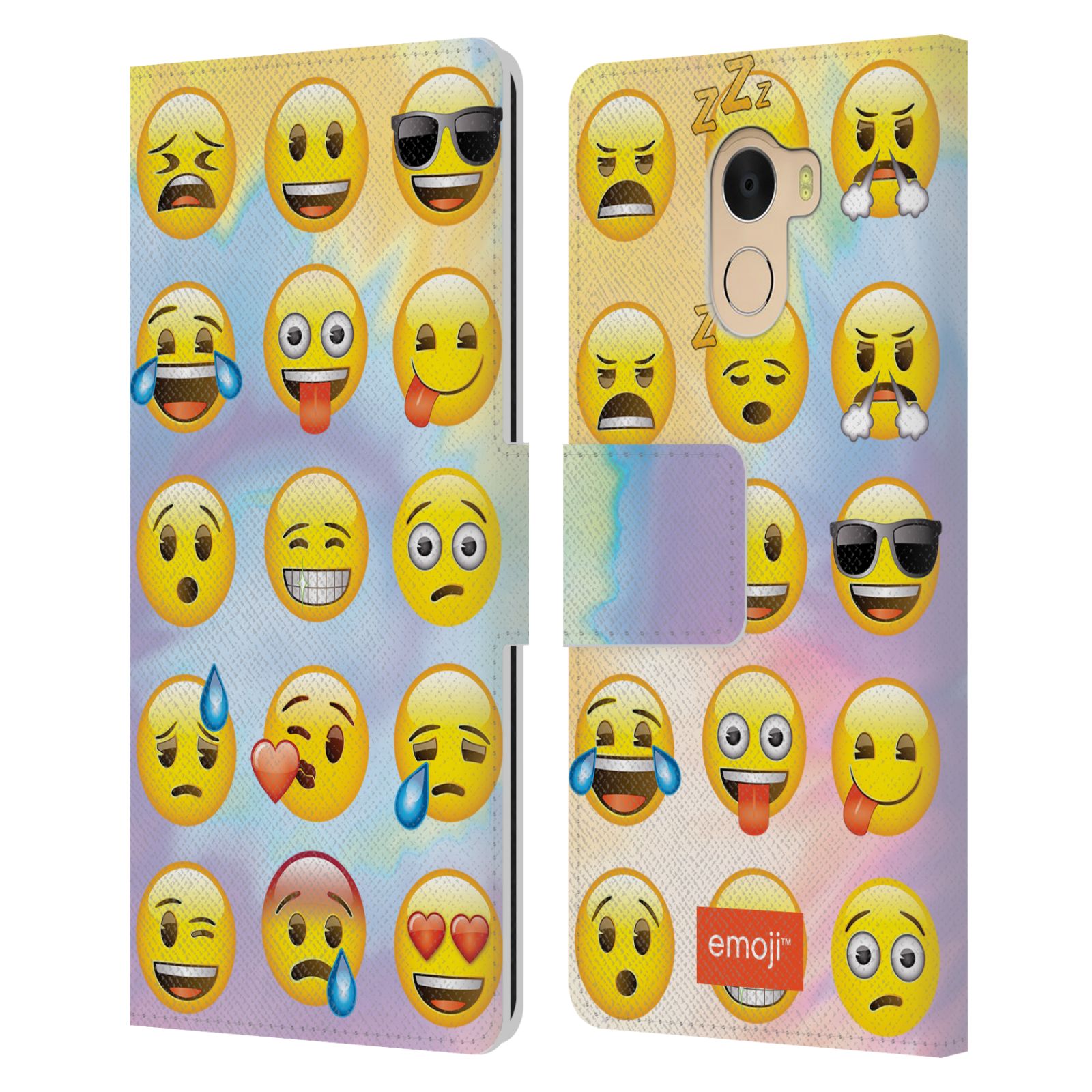 OFFICIAL emoji® SMILEYS LEATHER BOOK WALLET CASE COVER FOR WILEYFOX & ESSENTIAL - 第 11/16 張圖片