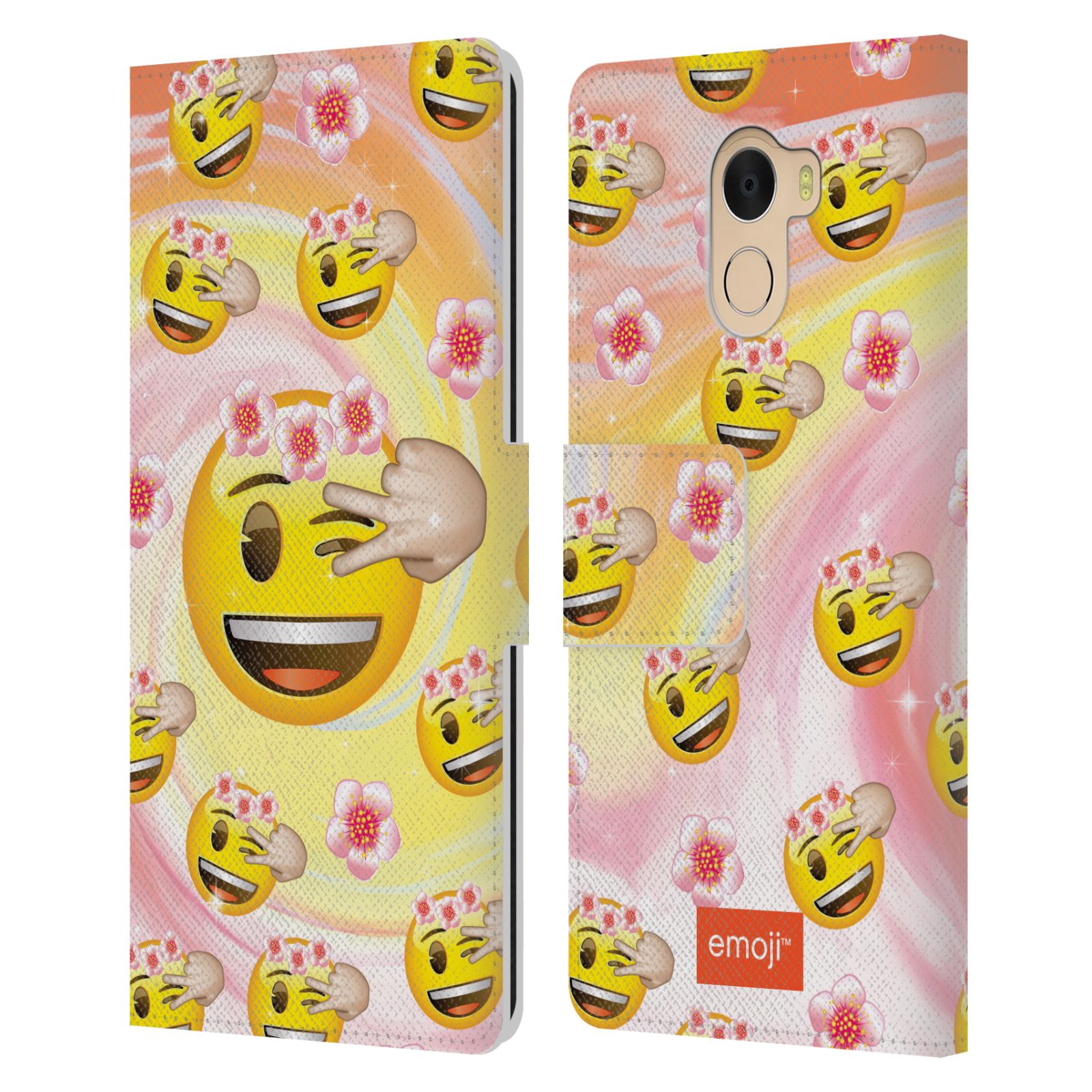 OFFICIAL emoji® SMILEYS LEATHER BOOK WALLET CASE COVER FOR WILEYFOX & ESSENTIAL - 第 16/16 張圖片