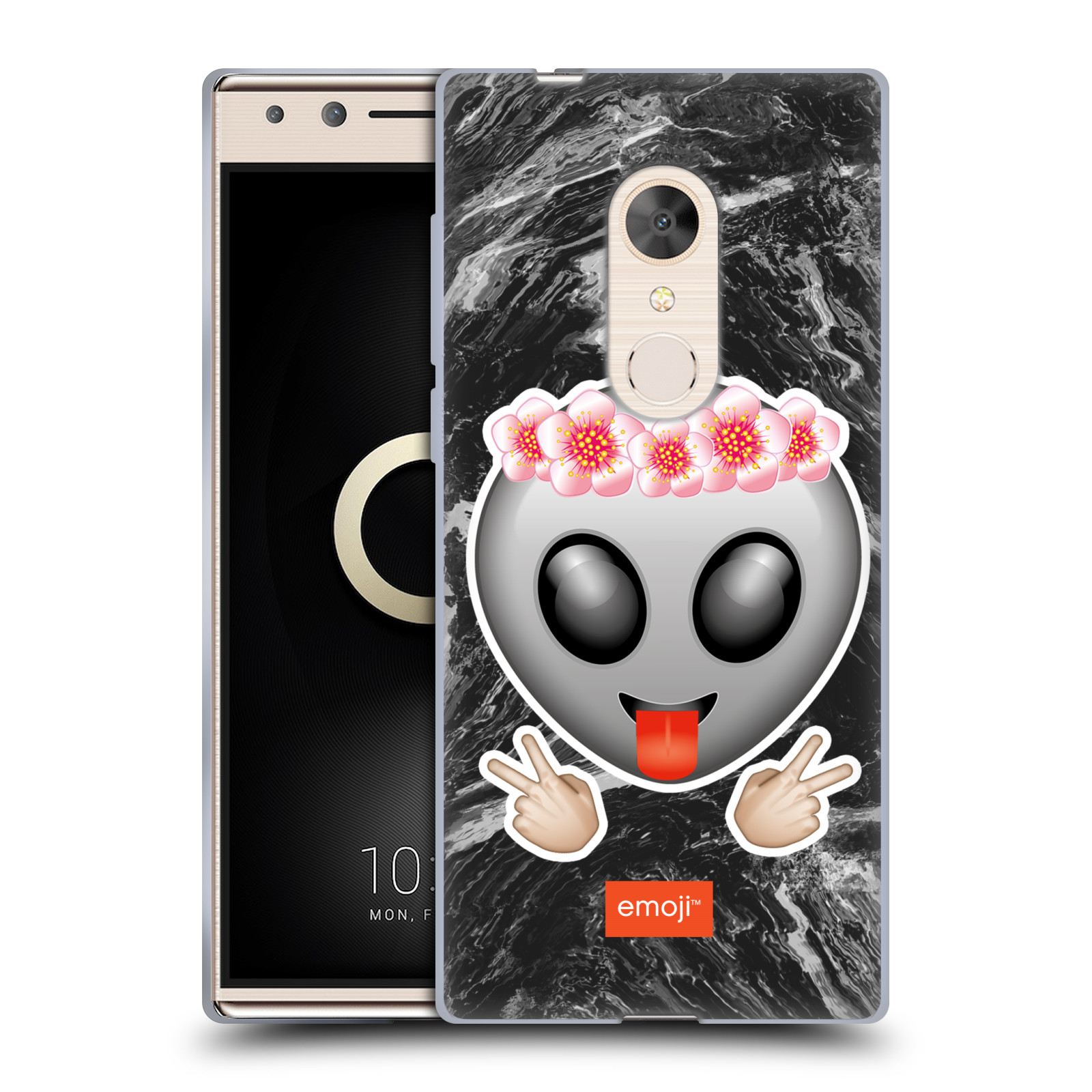 OFFICIAL EMOJI SOLOS SOFT GEL CASE FOR ALCATEL PHONES - Picture 8 of 17