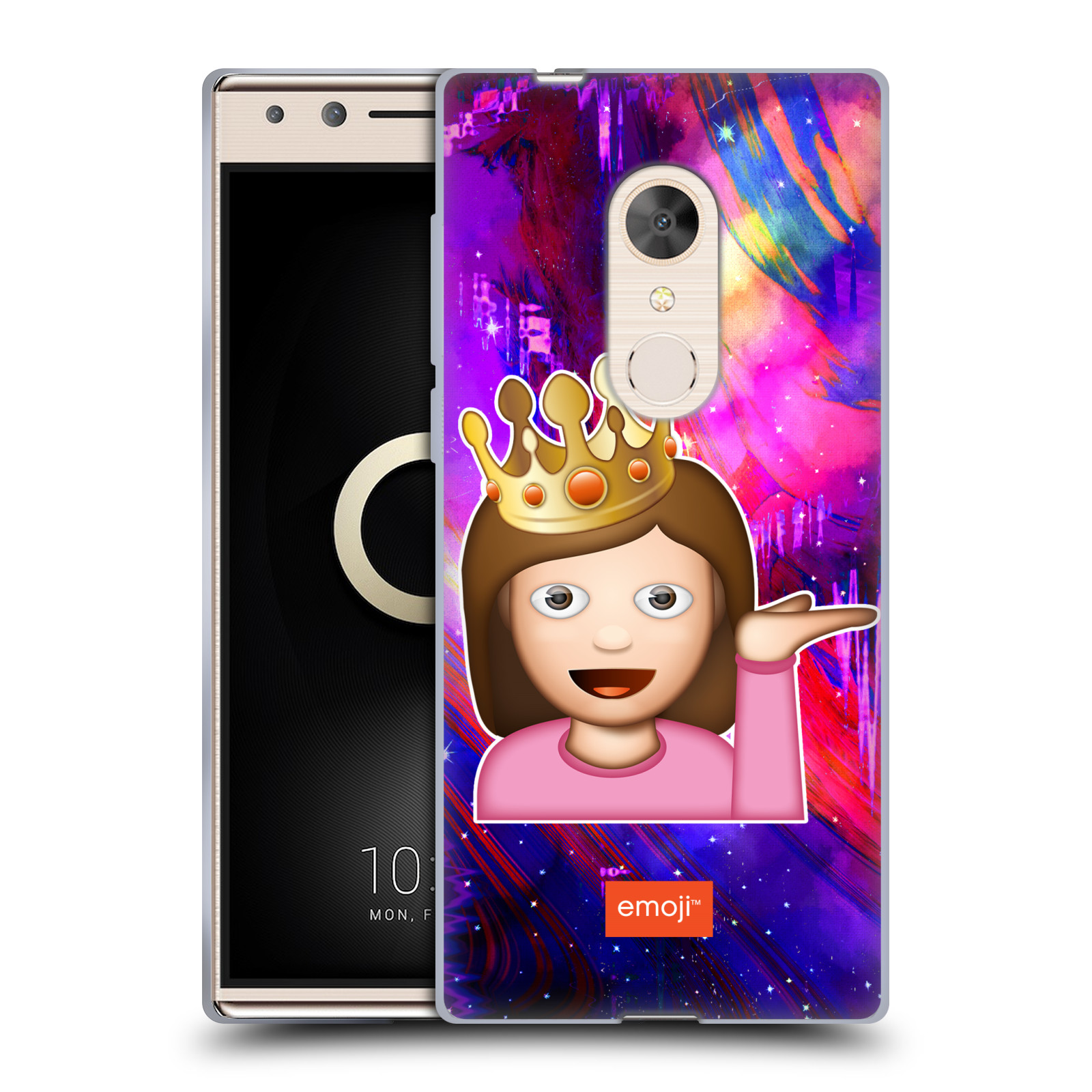 OFFICIAL EMOJI SOLOS SOFT GEL CASE FOR ALCATEL PHONES - Picture 14 of 17