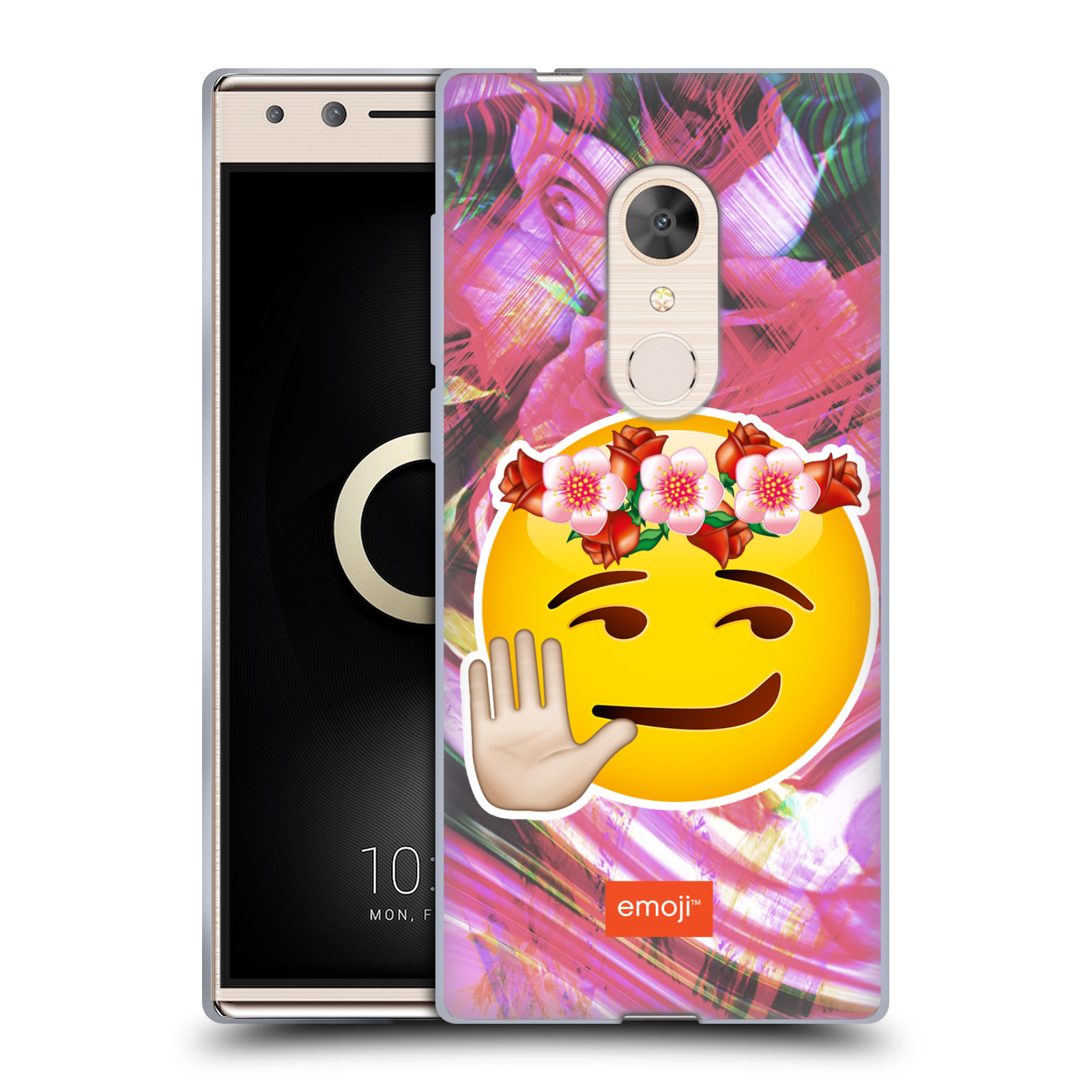 OFFICIAL EMOJI SOLOS SOFT GEL CASE FOR ALCATEL PHONES - Picture 15 of 17