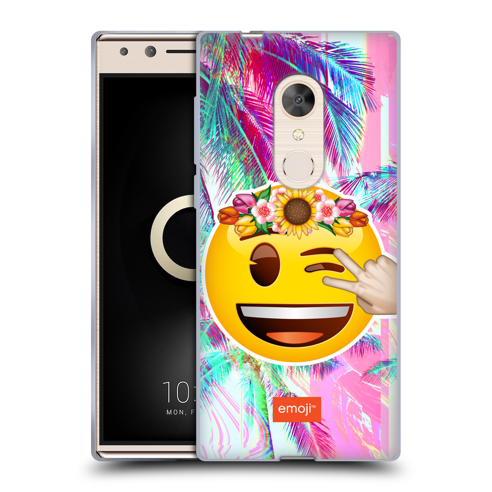 OFFICIAL EMOJI SOLOS SOFT GEL CASE FOR ALCATEL PHONES - Picture 17 of 17