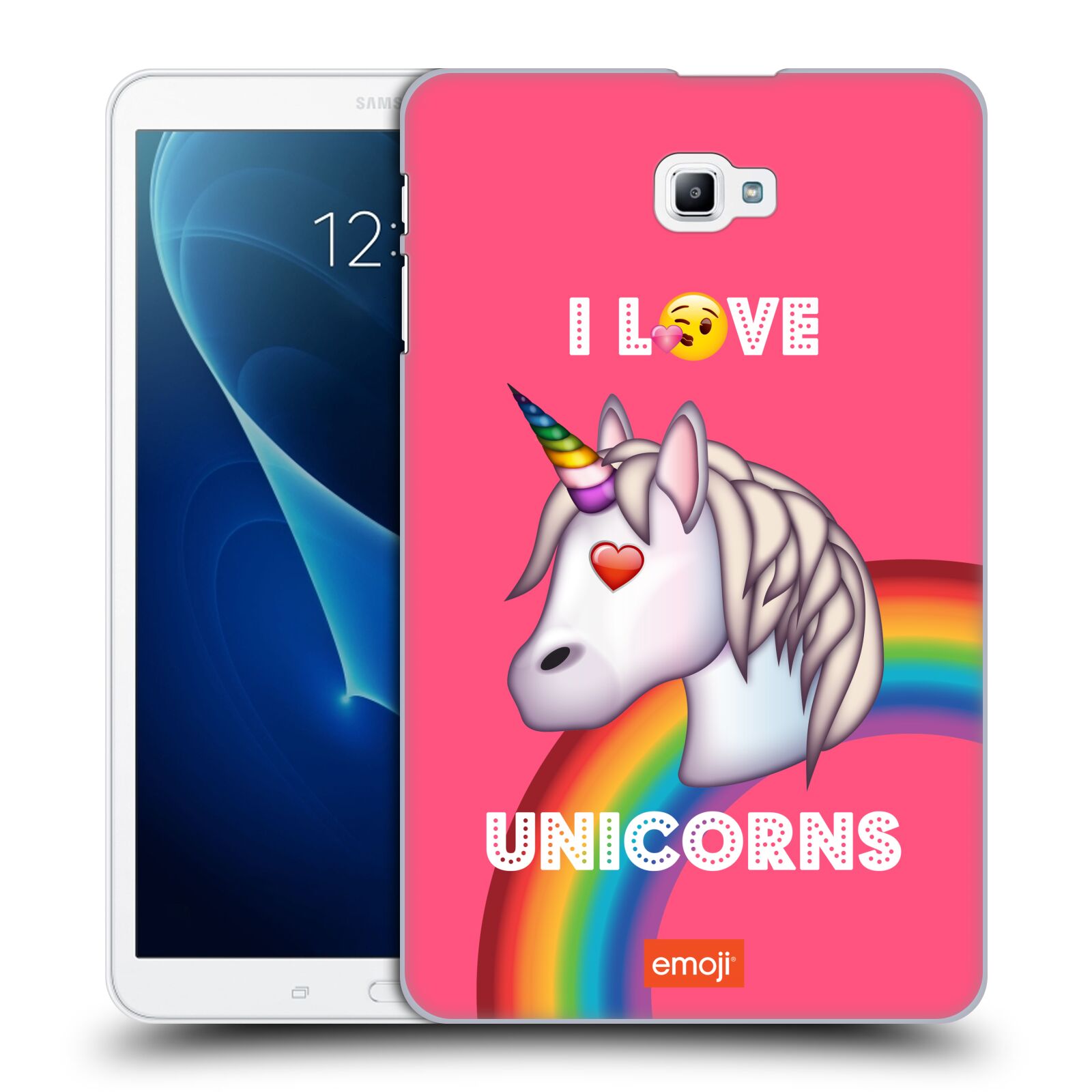 OFFICIAL emoji® SPARKLES AND PASTELS HARD BACK CASE FOR SAMSUNG TABLETS 1 - Picture 8 of 16