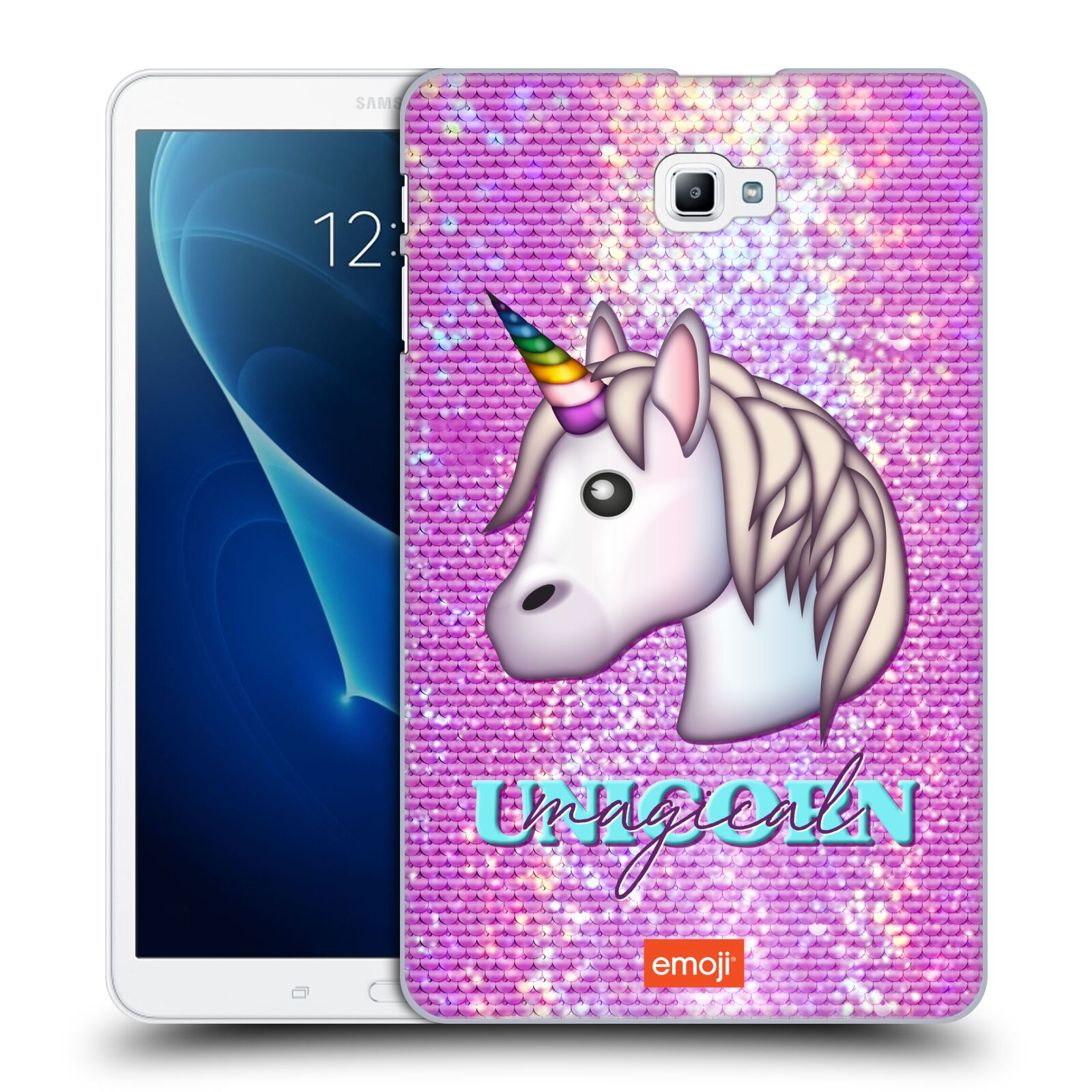 OFFICIAL emoji® SPARKLES AND PASTELS HARD BACK CASE FOR SAMSUNG TABLETS 1 - Picture 9 of 16