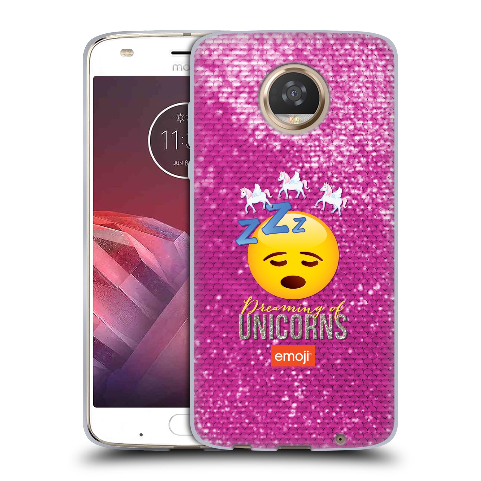 OFFICIAL emoji® TRENDY SOFT GEL CASE FOR MOTOROLA PHONES - Picture 8 of 15