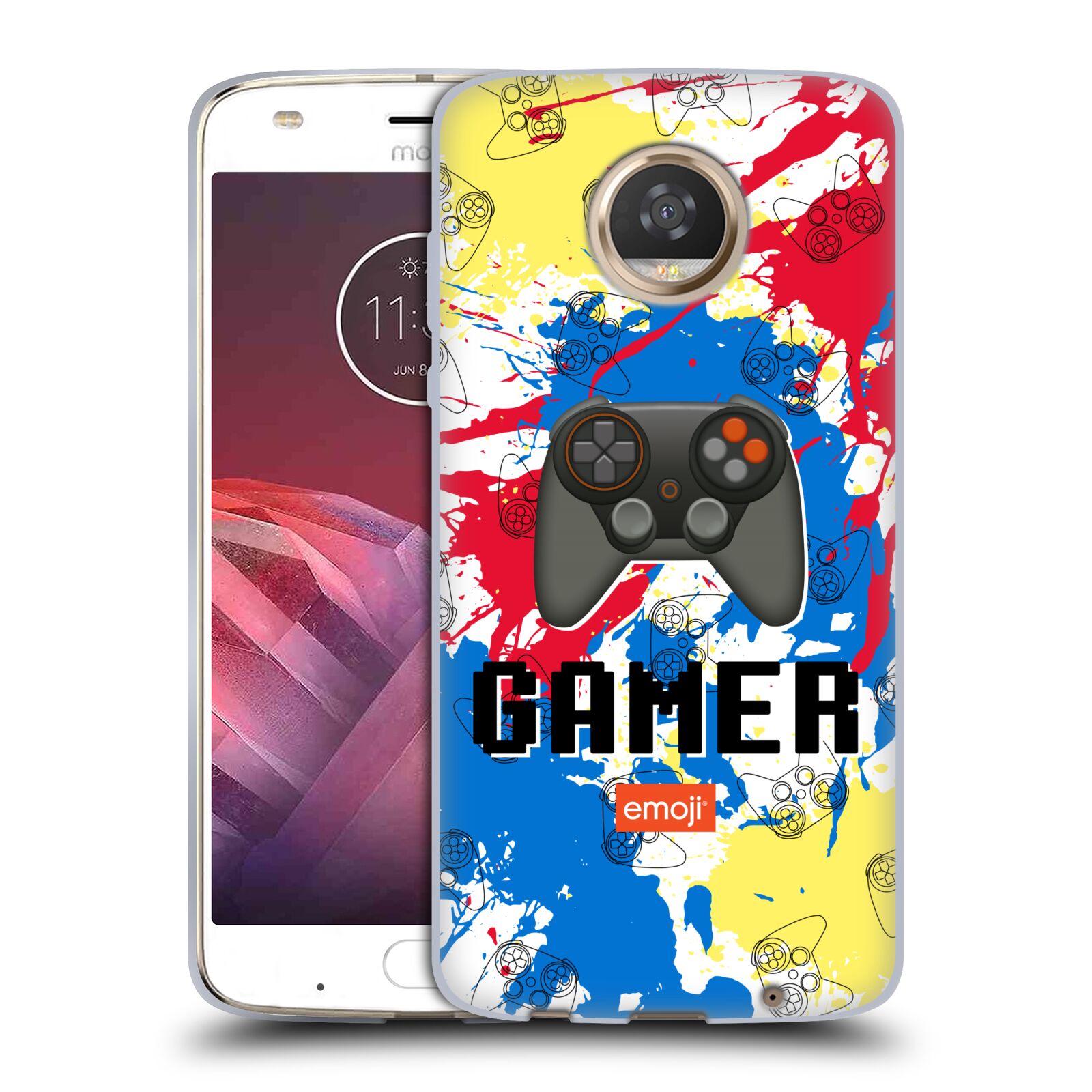 OFFICIAL emoji® TRENDY SOFT GEL CASE FOR MOTOROLA PHONES - Picture 10 of 15