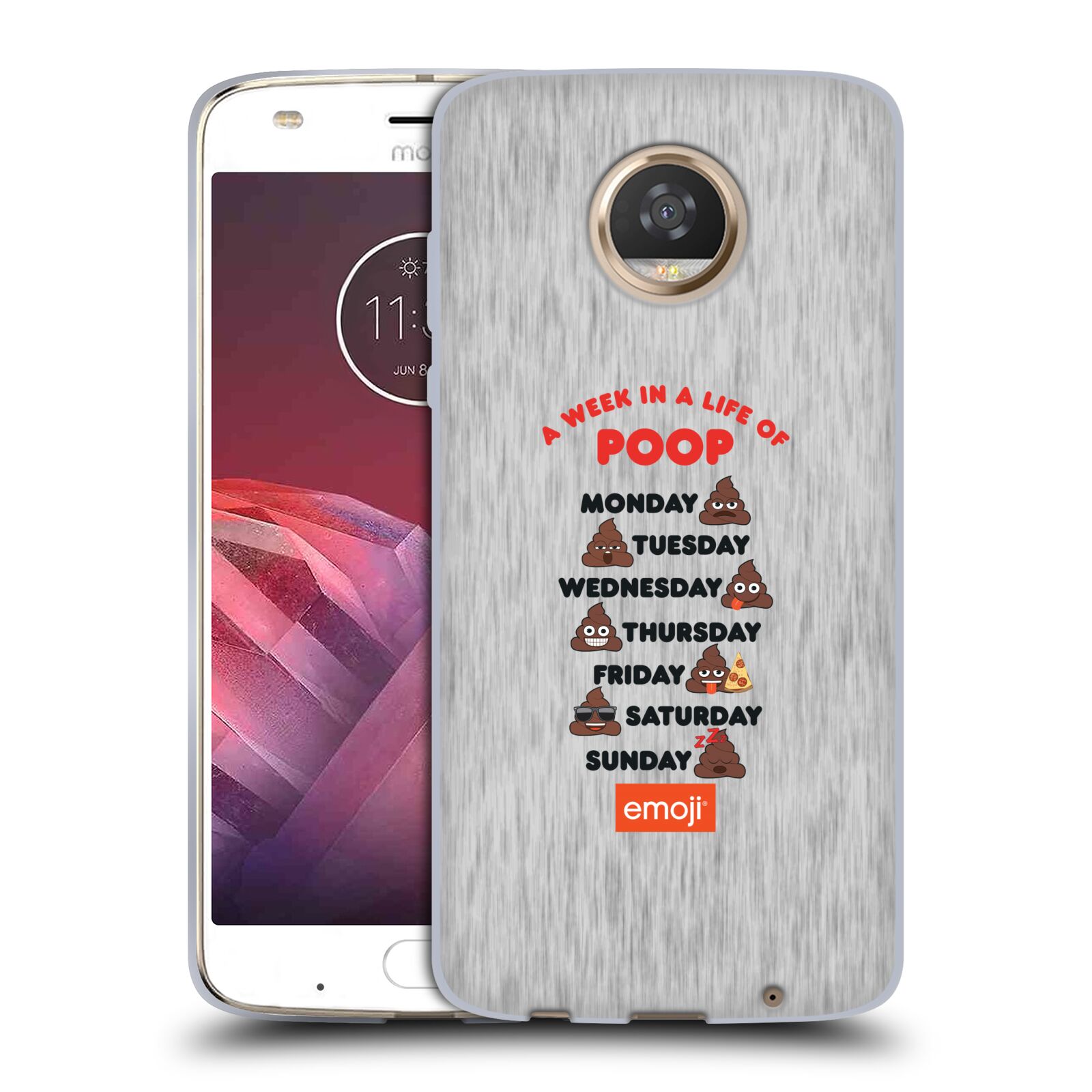 OFFICIAL emoji® TRENDY SOFT GEL CASE FOR MOTOROLA PHONES - Picture 11 of 15