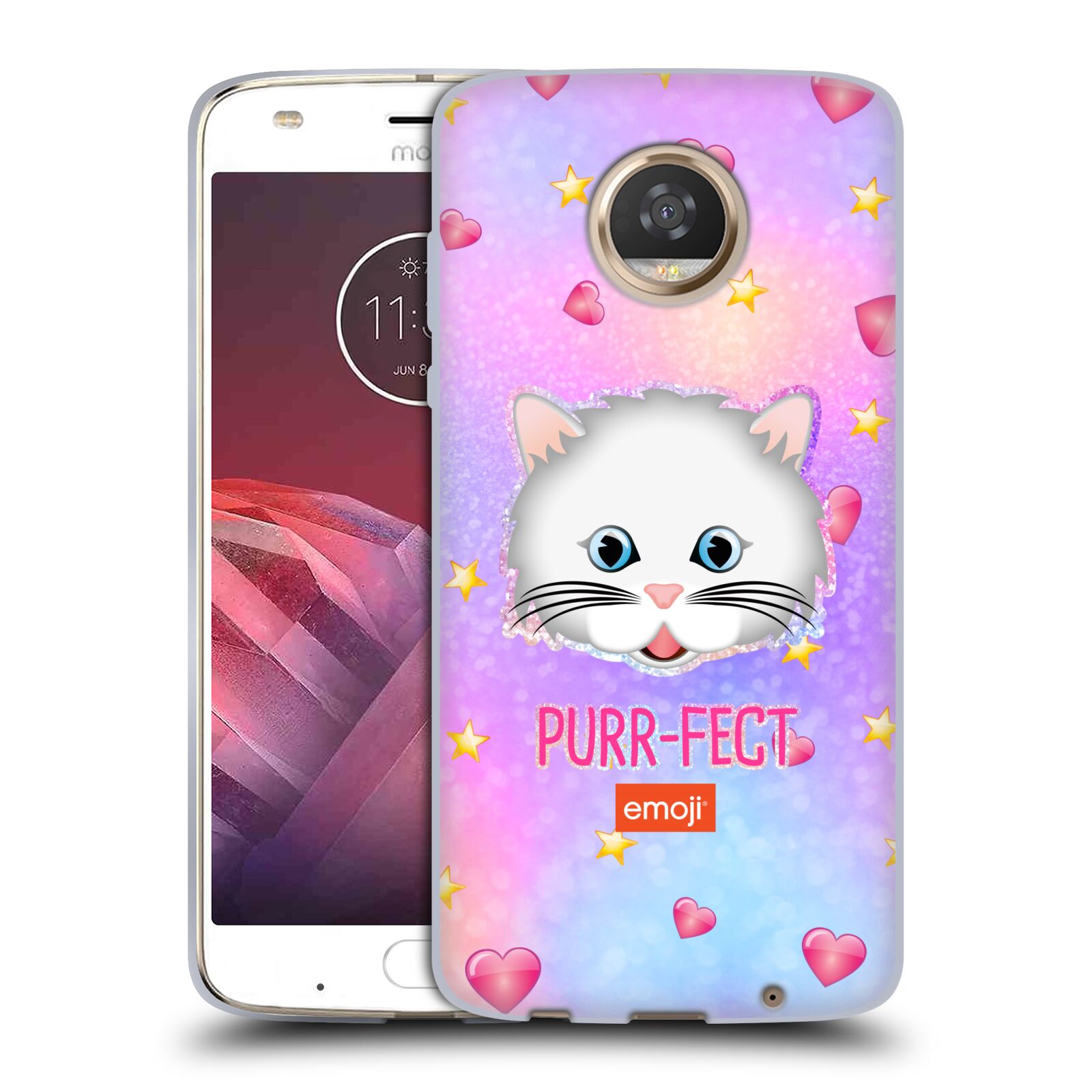 OFFICIAL emoji® TRENDY SOFT GEL CASE FOR MOTOROLA PHONES - Picture 13 of 15