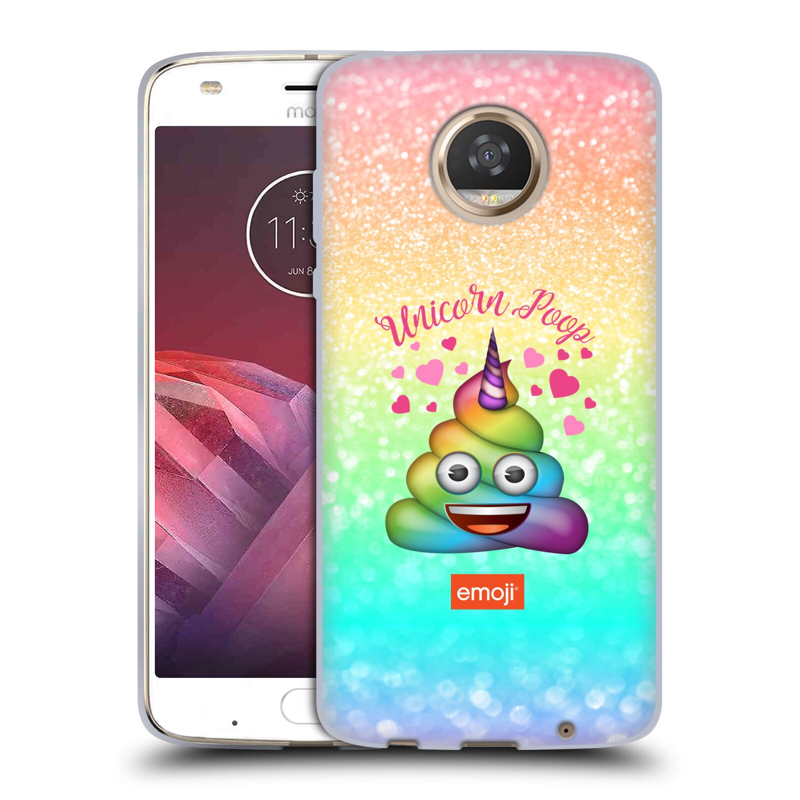 OFFICIAL emoji® TRENDY SOFT GEL CASE FOR MOTOROLA PHONES - Picture 15 of 15
