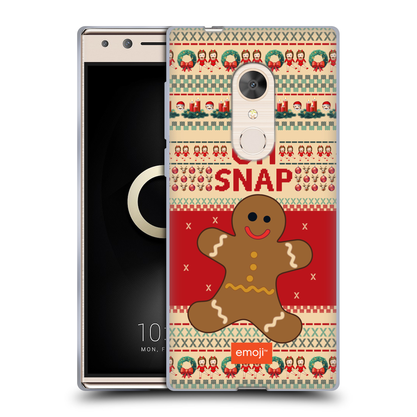 OFFICIAL emoji® UGLY CHRISTMAS SOFT GEL CASE FOR ALCATEL PHONES - 第 8/17 張圖片