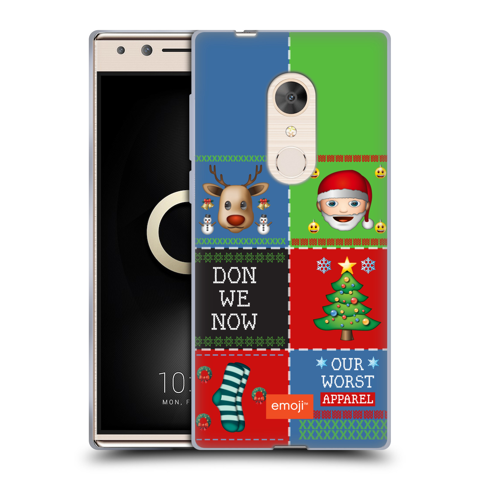 OFFICIAL emoji® UGLY CHRISTMAS SOFT GEL CASE FOR ALCATEL PHONES - 第 11/17 張圖片