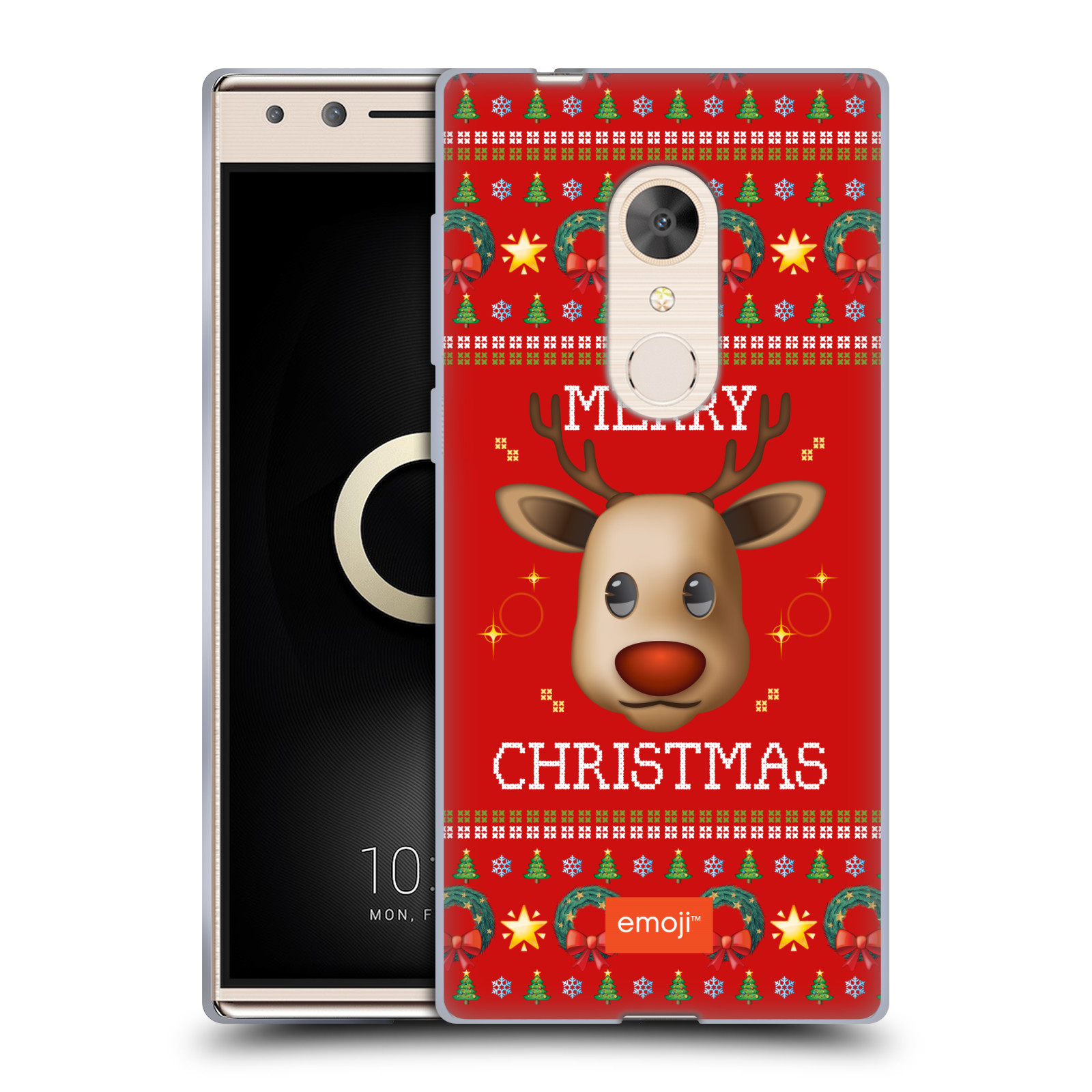 OFFICIAL emoji® UGLY CHRISTMAS SOFT GEL CASE FOR ALCATEL PHONES - 第 13/17 張圖片