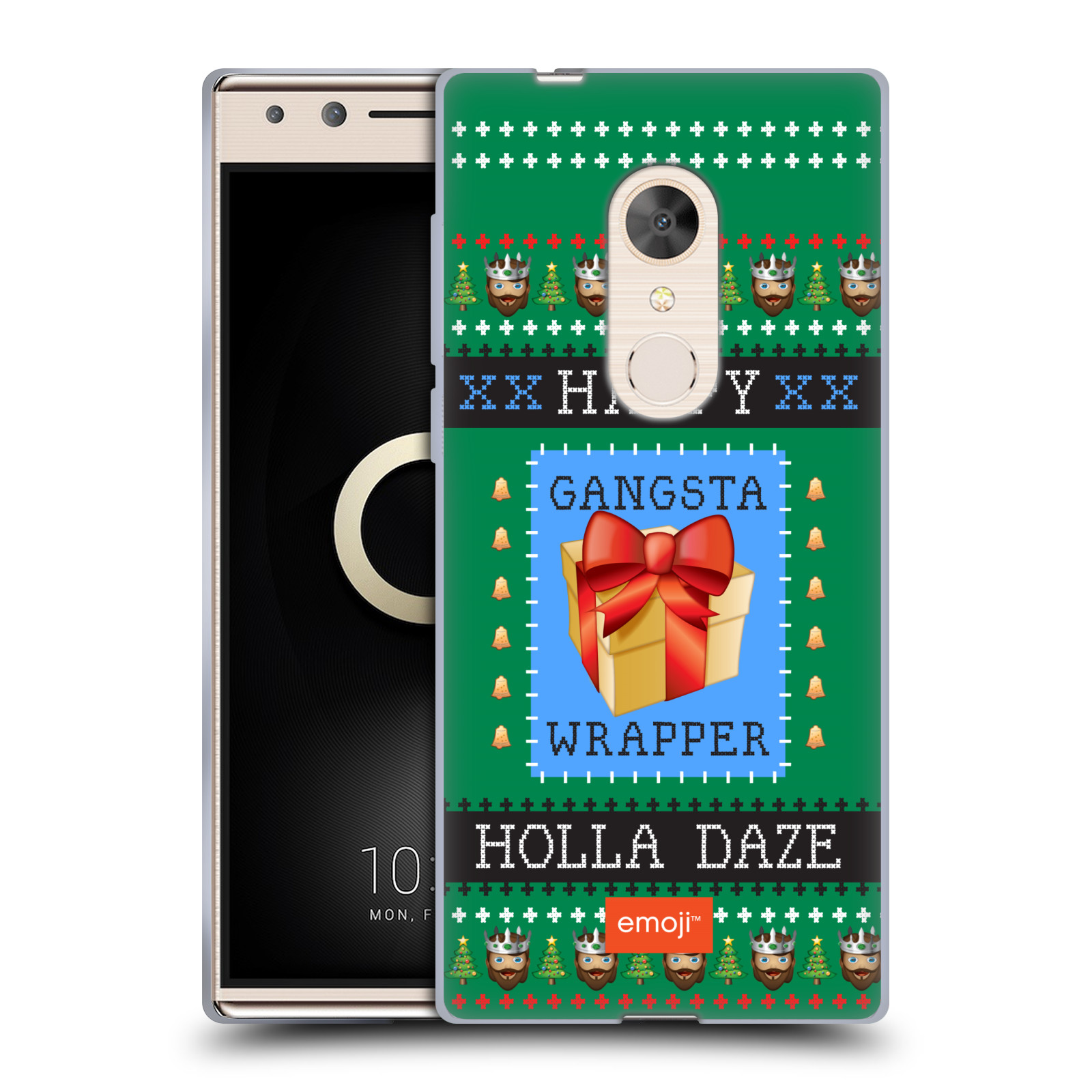 OFFICIAL emoji® UGLY CHRISTMAS SOFT GEL CASE FOR ALCATEL PHONES - 第 17/17 張圖片