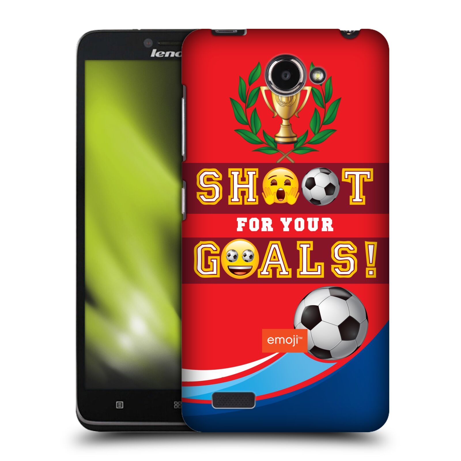 OFFICIAL emoji® WORLD CUP HARD BACK CASE FOR LENOVO PHONES - Picture 10 of 13