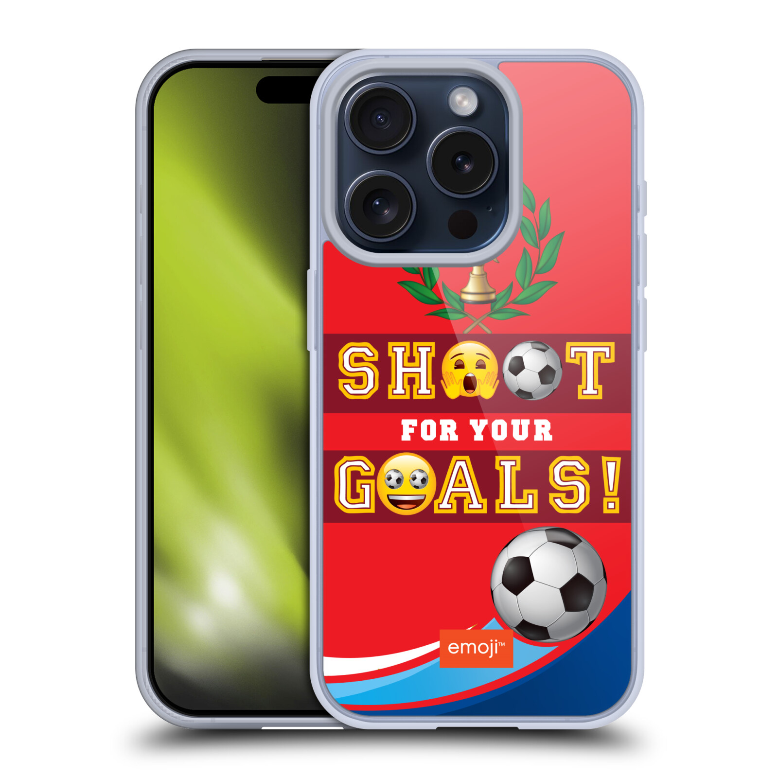 OFFICIAL emoji® WORLD CUP SOFT GEL CASE FOR APPLE iPHONE PHONES - Picture 10 of 13