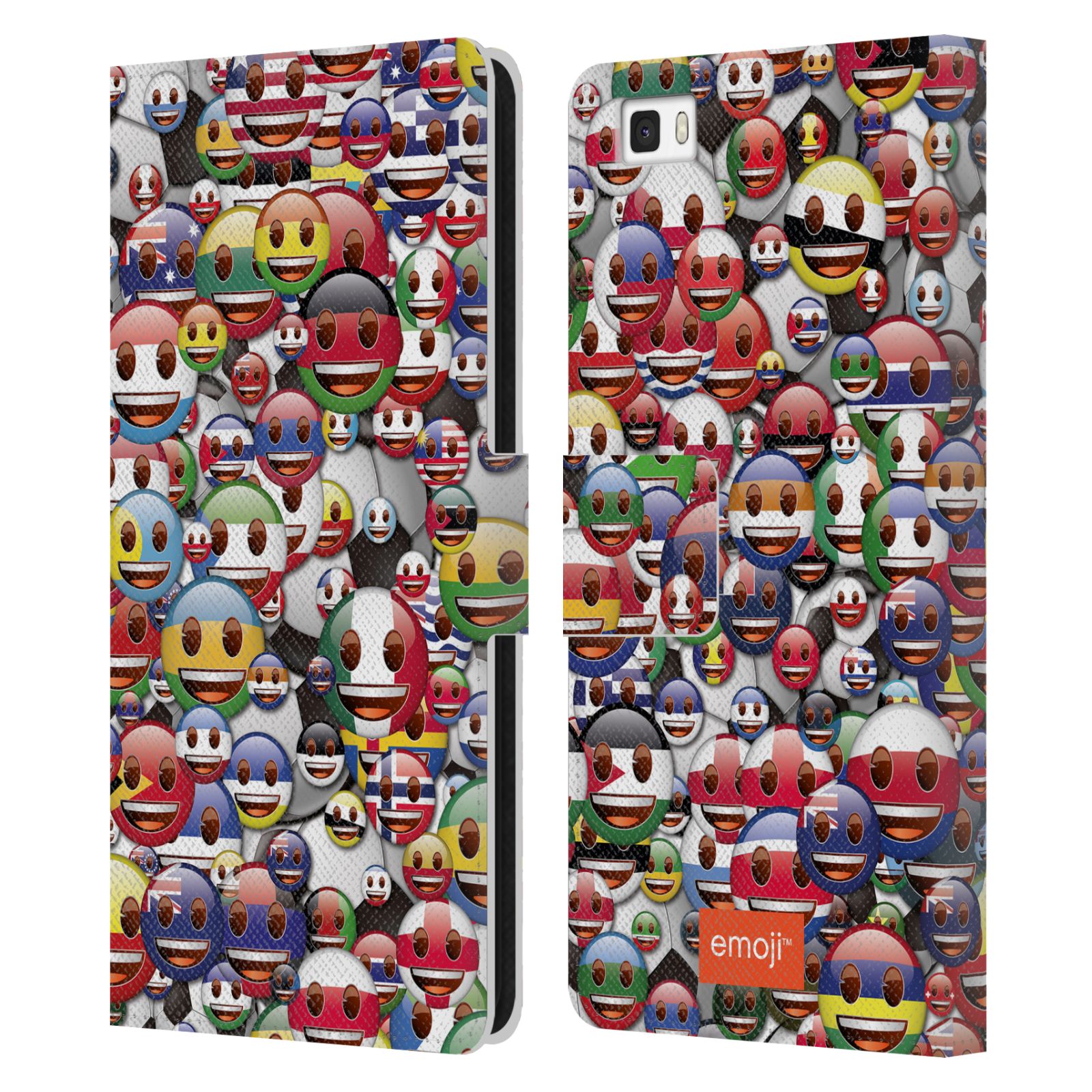 OFFICIAL emoji® WORLD CUP LEATHER BOOK WALLET CASE COVER FOR HUAWEI PHONES 2 - Picture 7 of 7