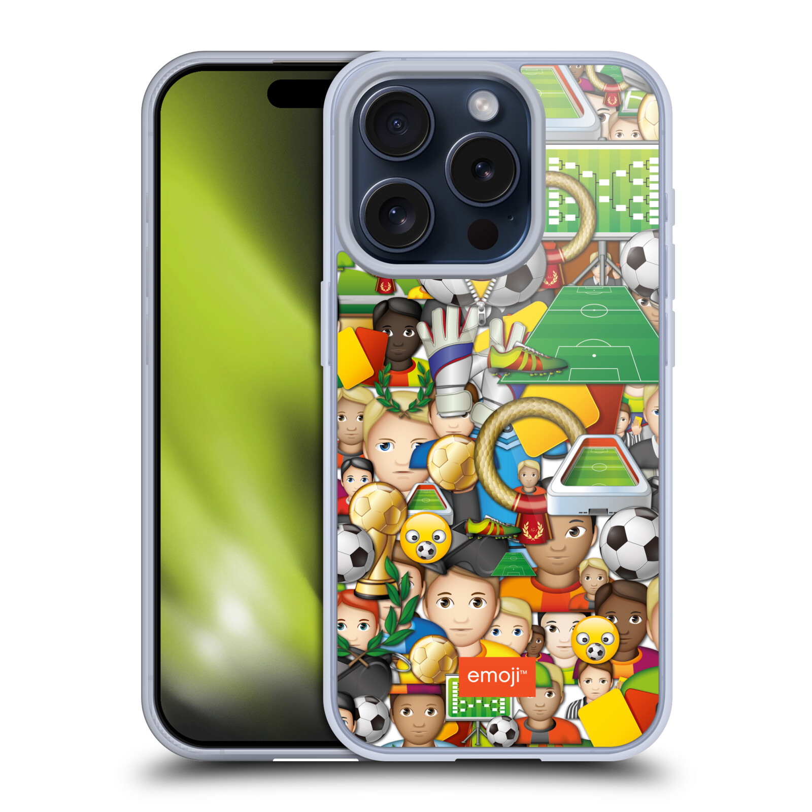 OFFICIAL emoji® WORLD CUP SOFT GEL CASE FOR APPLE iPHONE PHONES - Picture 12 of 13