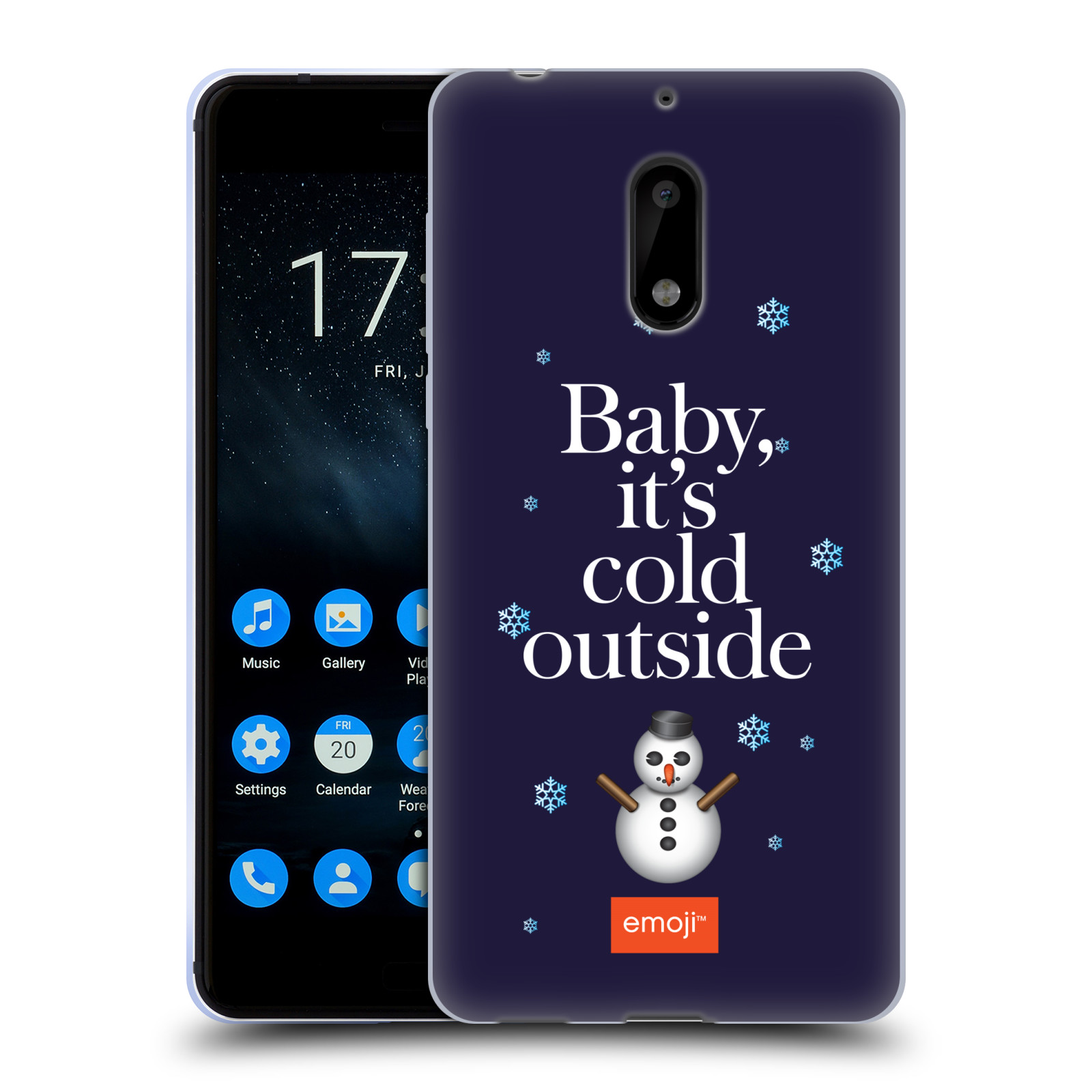 OFFICIAL emoji® WINTER QUOTES SOFT GEL CASE FOR NOKIA PHONES 1 - Picture 8 of 12