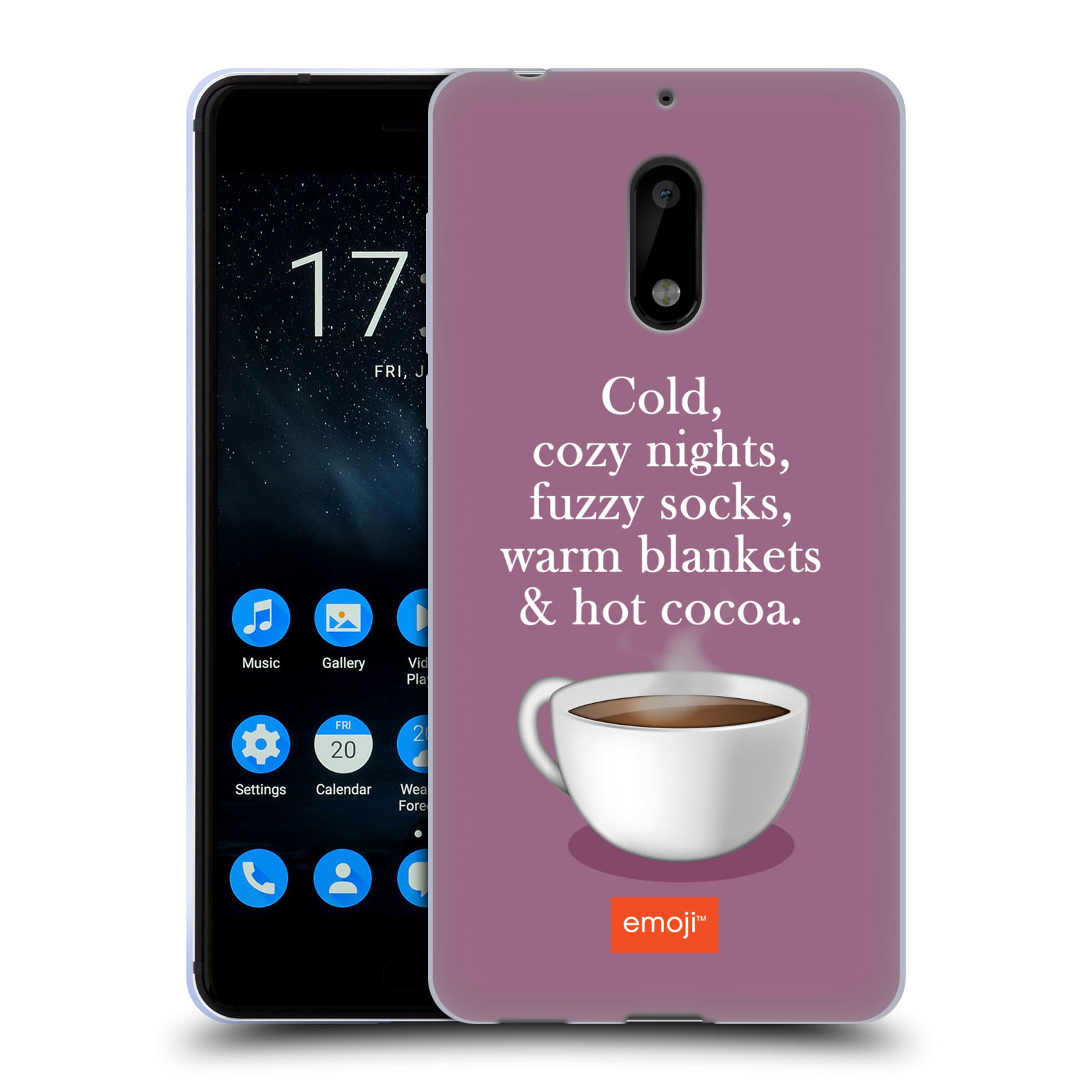 OFFICIAL emoji® WINTER QUOTES SOFT GEL CASE FOR NOKIA PHONES 1 - Picture 9 of 12