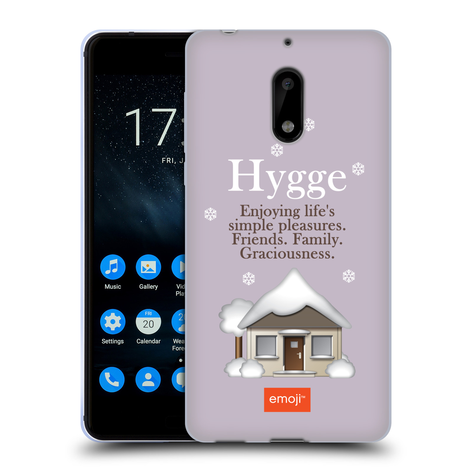 OFFICIAL emoji® WINTER QUOTES SOFT GEL CASE FOR NOKIA PHONES 1 - Picture 10 of 12
