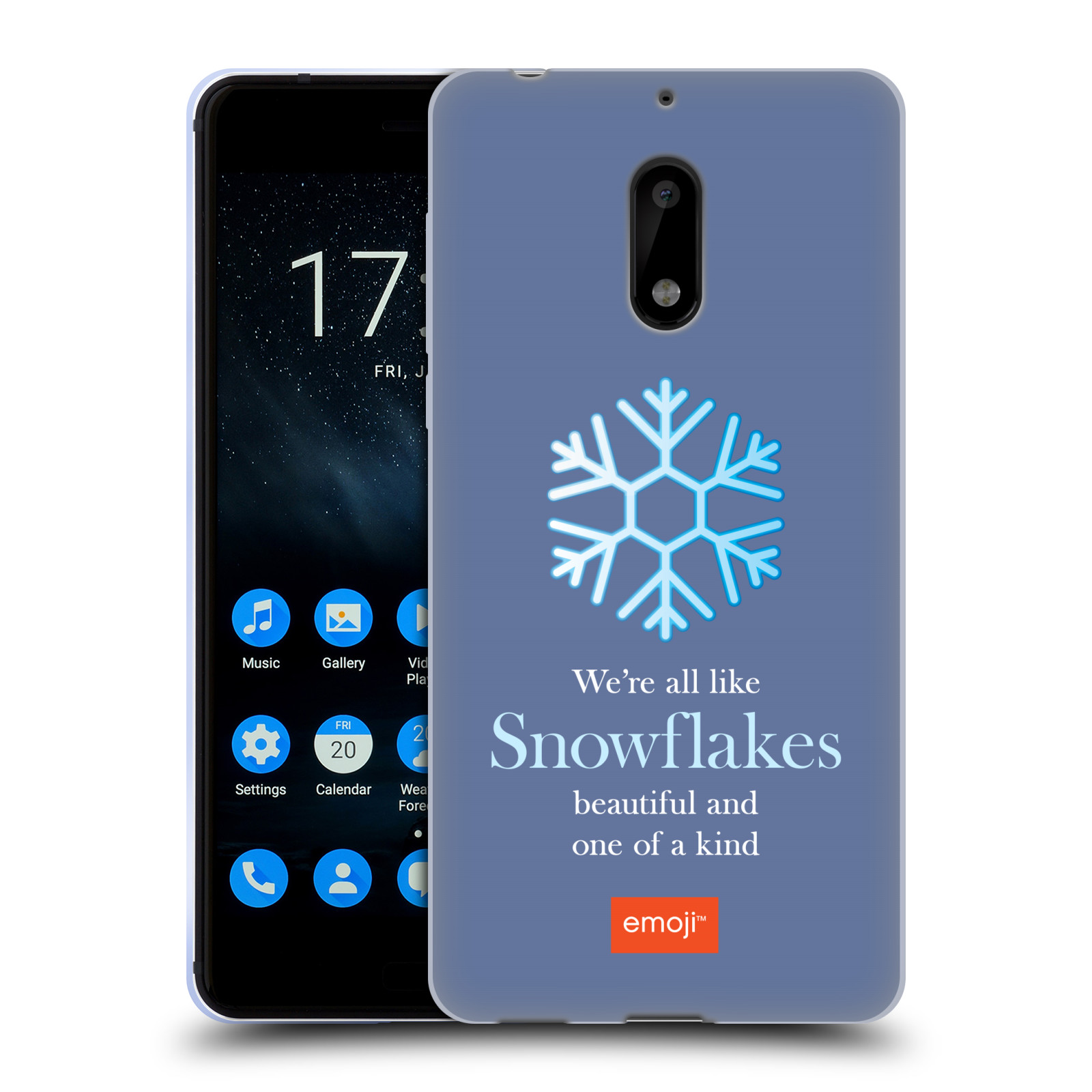 OFFICIAL emoji® WINTER QUOTES SOFT GEL CASE FOR NOKIA PHONES 1 - Picture 11 of 12