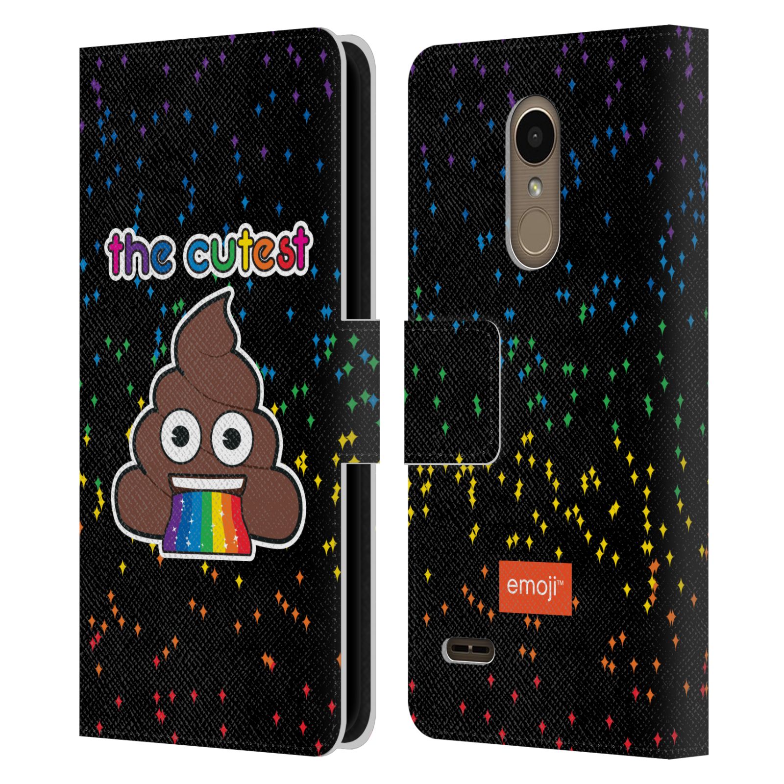 OFFICIAL emoji® YELLOWS AND POOS LEATHER BOOK WALLET CASE COVER FOR LG PHONES 1 - Picture 7 of 7