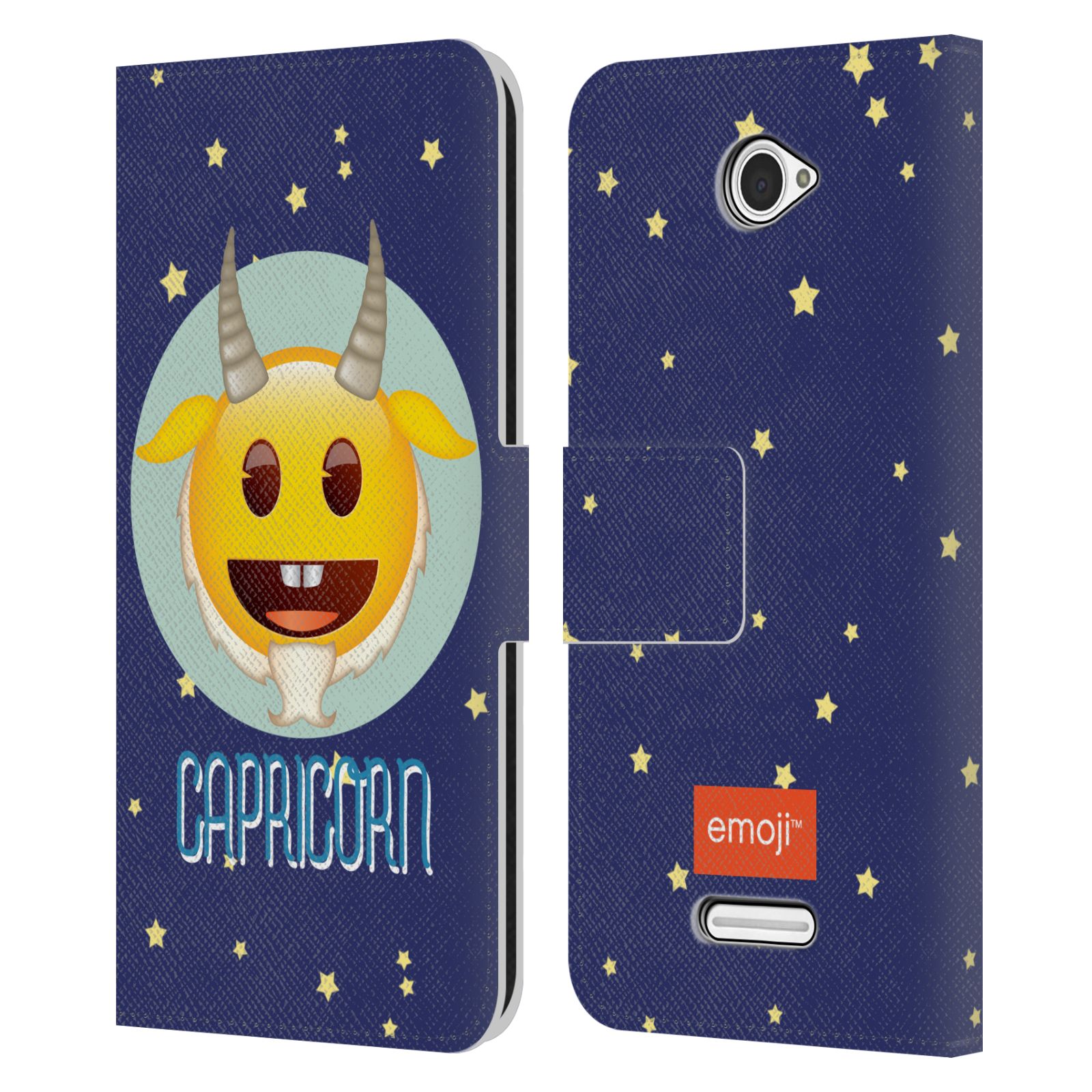 OFFICIAL emoji® ZODIAC SIGNS LEATHER BOOK WALLET CASE COVER FOR SONY PHONES 2 - Picture 9 of 17
