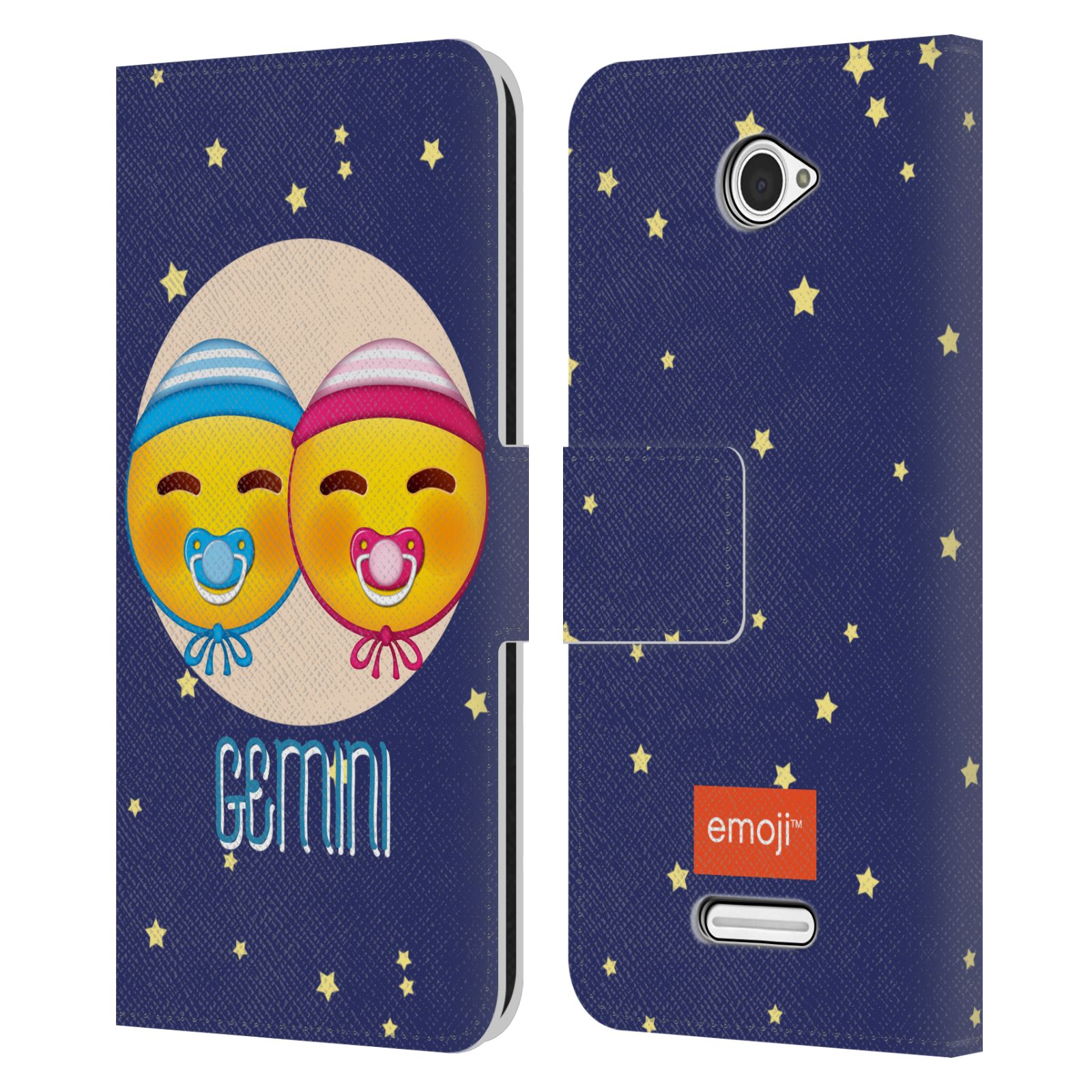 OFFICIAL emoji® ZODIAC SIGNS LEATHER BOOK WALLET CASE COVER FOR SONY PHONES 2 - Picture 10 of 17