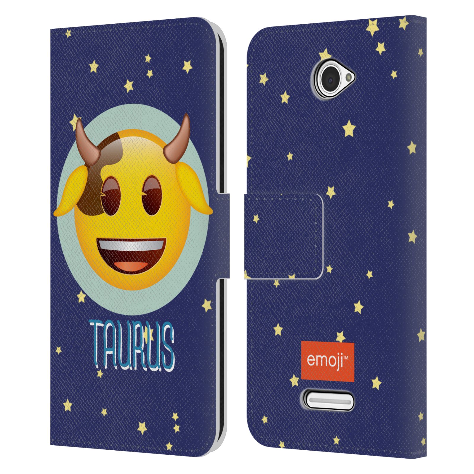 OFFICIAL emoji® ZODIAC SIGNS LEATHER BOOK WALLET CASE COVER FOR SONY PHONES 2 - Picture 16 of 17