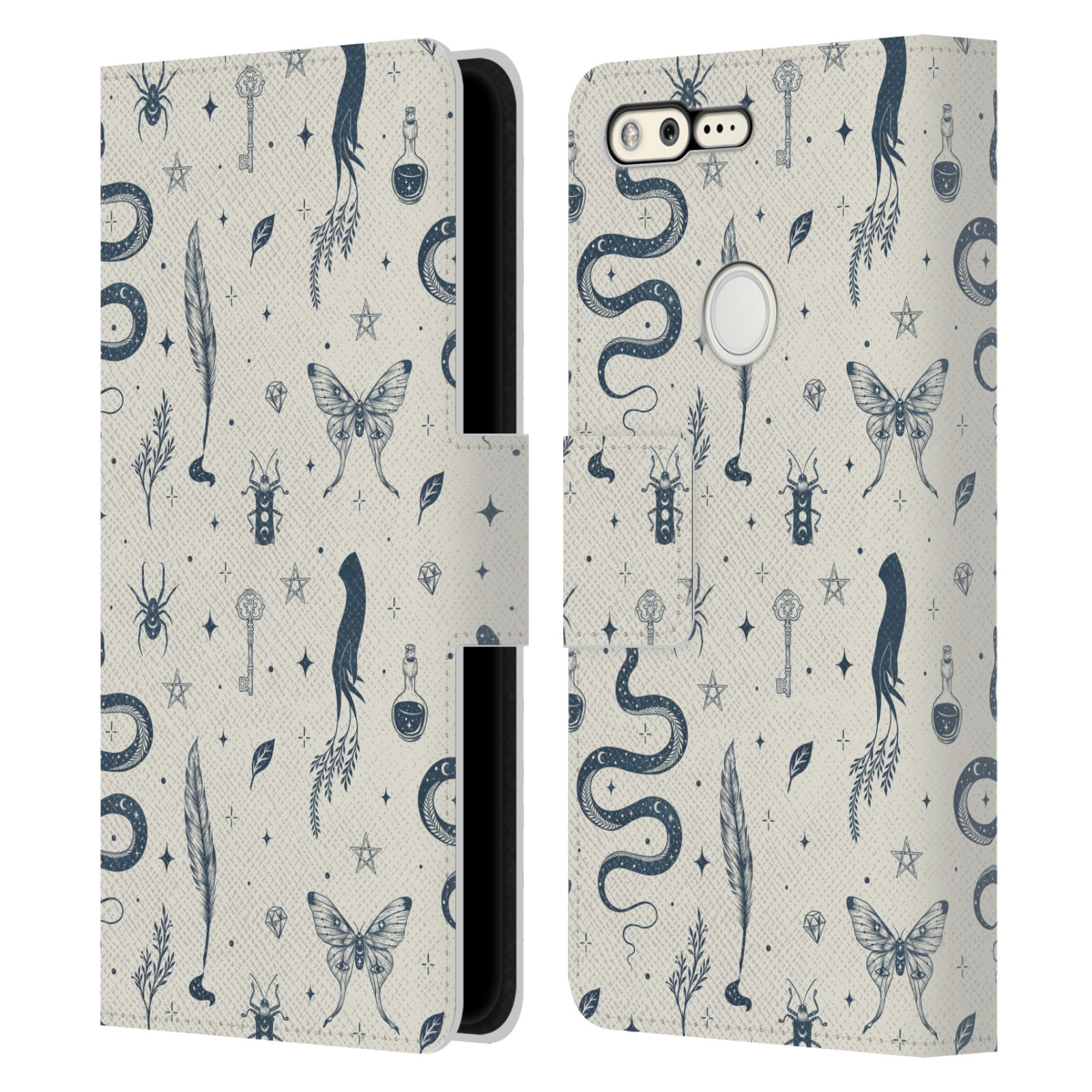 OFFICIAL EPISODIC DRAWING ART LEATHER BOOK WALLET CASE COVER FOR GOOGLE PHONES - Picture 13 of 16