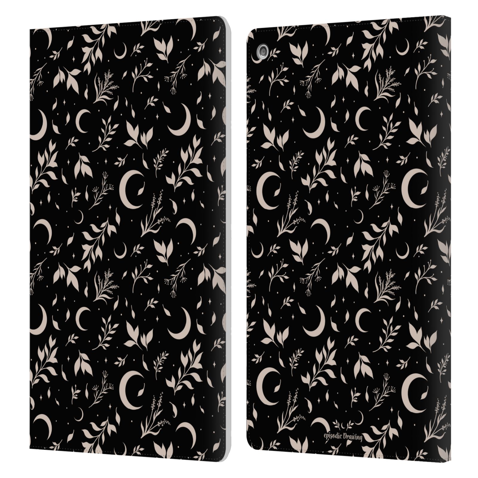 OFFICIAL EPISODIC DRAWING FLORALS & SERPENTS LEATHER BOOK CASE FOR AMAZON FIRE - Picture 10 of 16