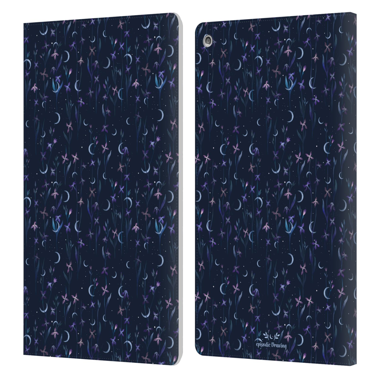 OFFICIAL EPISODIC DRAWING FLORALS & SERPENTS LEATHER BOOK CASE FOR AMAZON FIRE - Picture 12 of 16