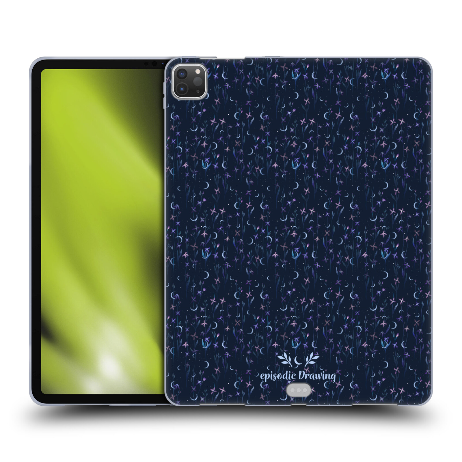 OFFICIAL EPISODIC DRAWING FLORALS & SERPENTS GEL CASE FOR APPLE SAMSUNG KINDLE - Picture 13 of 17