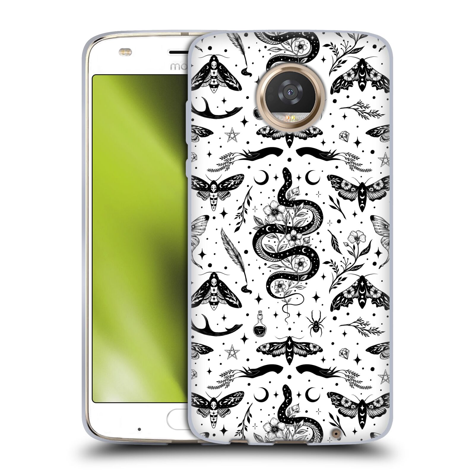 OFFICIAL EPISODIC DRAWING PATTERN SOFT GEL CASE FOR MOTOROLA PHONES - Picture 18 of 19