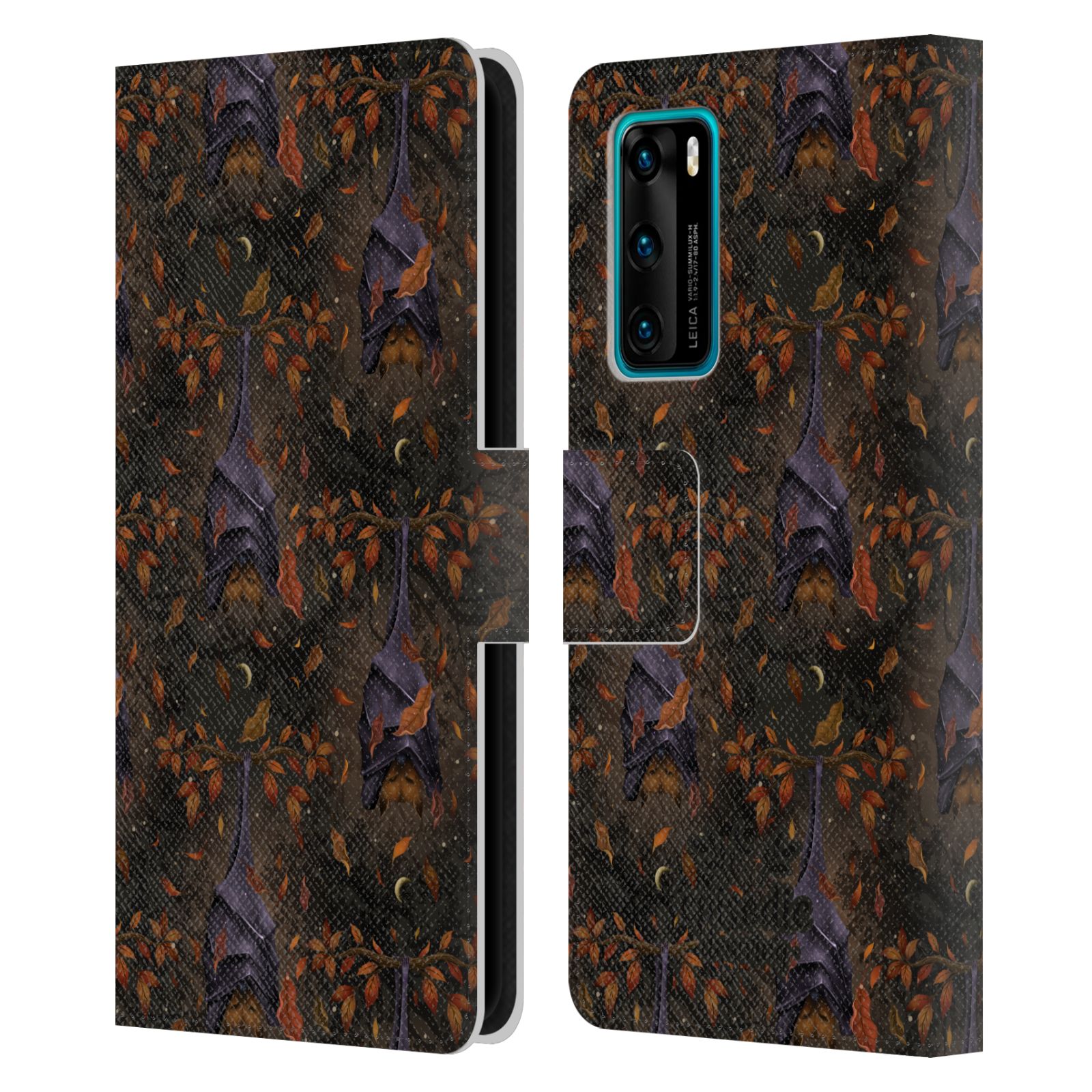 OFFICIAL EPISODIC DRAWING SPOOKY PATTERNS LEATHER BOOK CASE FOR HUAWEI PHONES - 第 8/11 張圖片