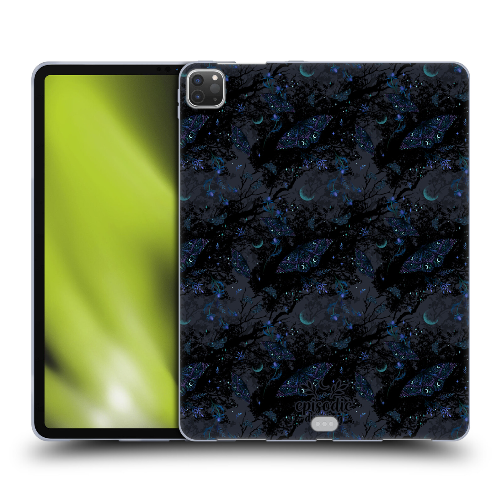 OFFICIAL EPISODIC DRAWING SPOOKY PATTERNS SOFT GEL CASE FOR APPLE SAMSUNG KINDLE - Picture 8 of 8