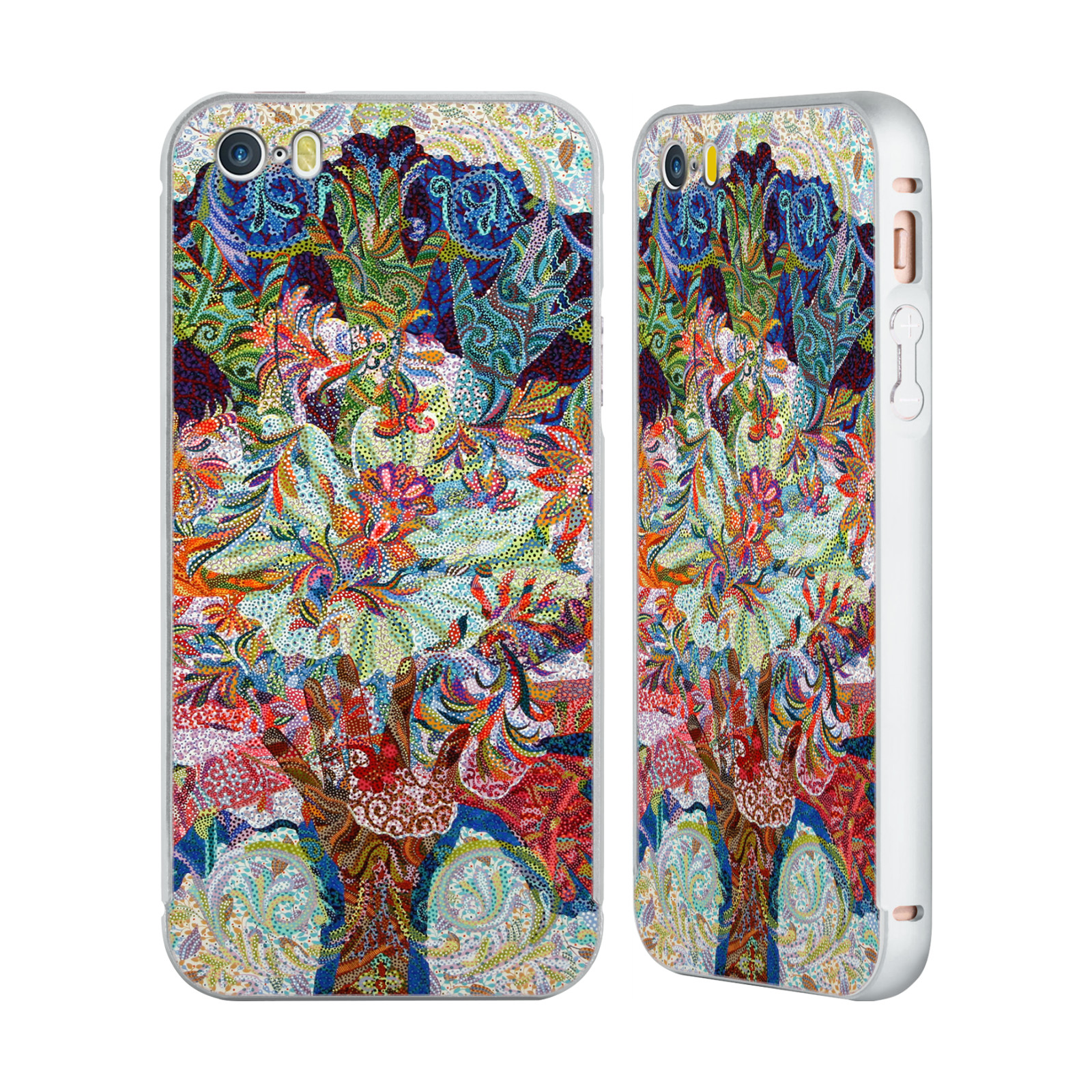 official erika pochybova flora silver bumper slider case for