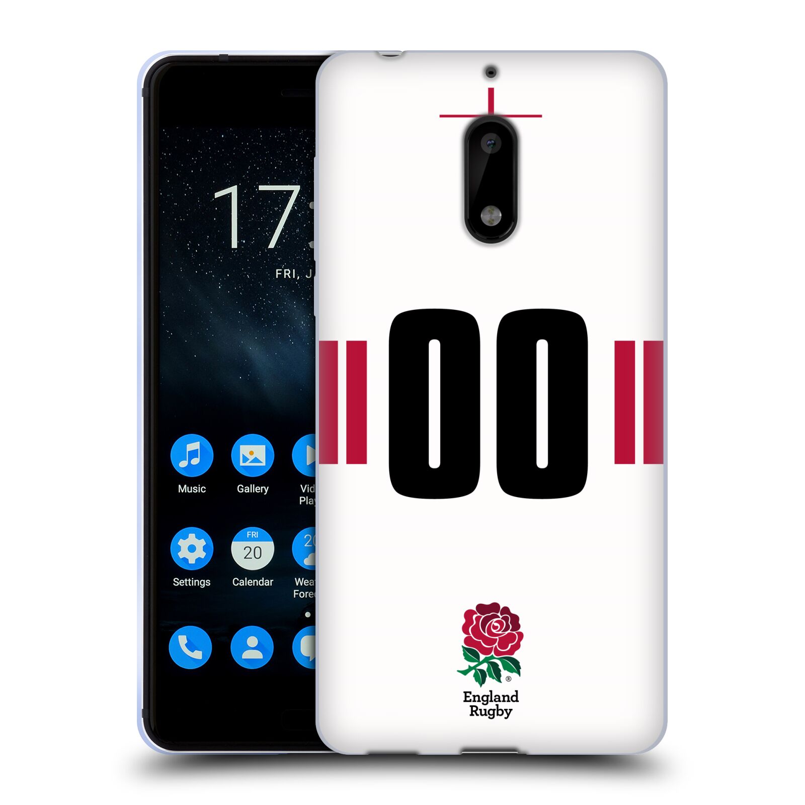 CUSTOM PERSONALISED ENGLAND RUGBY UNION 2022/23 KIT GEL CASE FOR NOKIA PHONES 1 - 第 9/9 張圖片