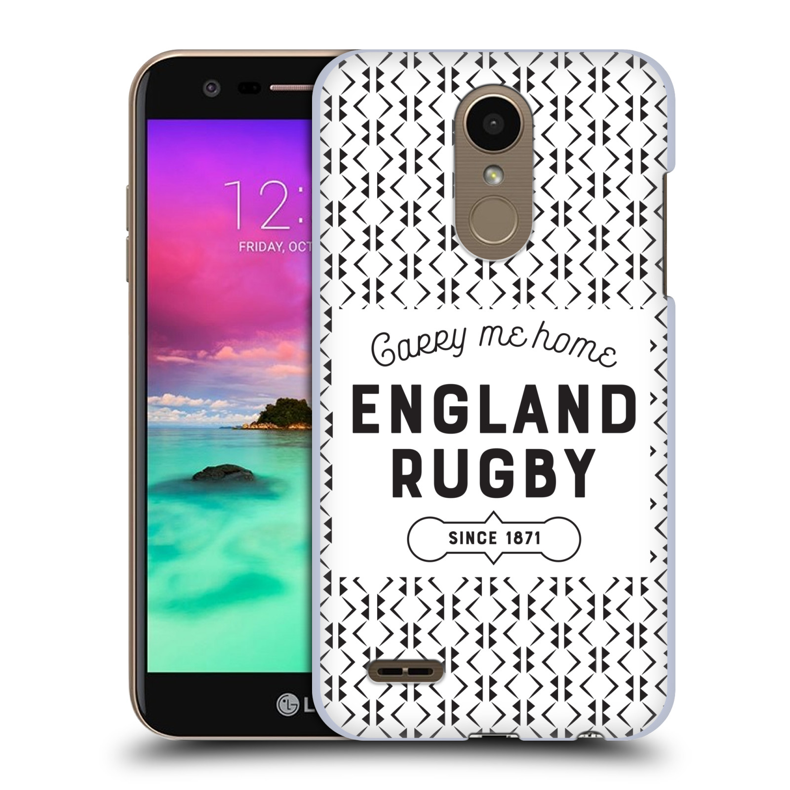 OFFICIAL ENGLAND RUGBY UNION HERITAGE HARD BACK CASE FOR LG PHONES 1 - 第 8/15 張圖片