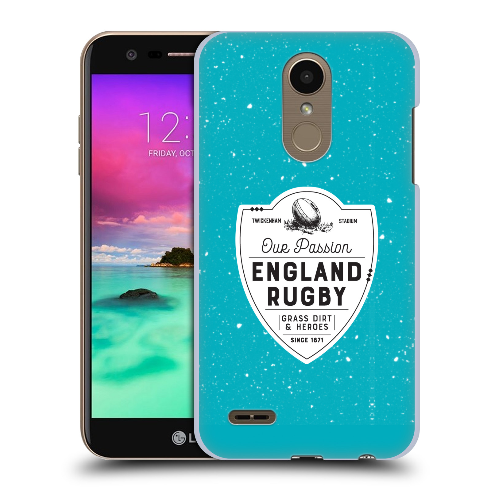 OFFICIAL ENGLAND RUGBY UNION HERITAGE HARD BACK CASE FOR LG PHONES 1 - 第 9/15 張圖片