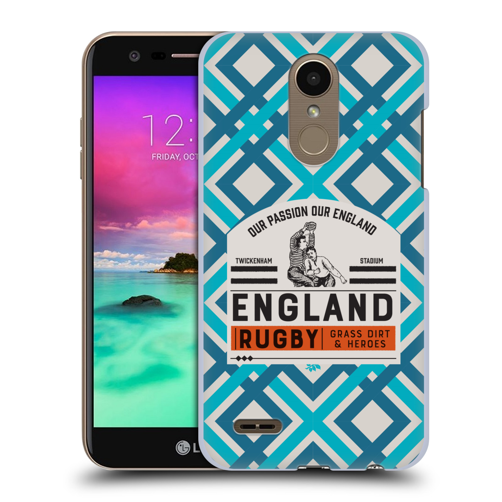 OFFICIAL ENGLAND RUGBY UNION HERITAGE HARD BACK CASE FOR LG PHONES 1 - 第 10/15 張圖片
