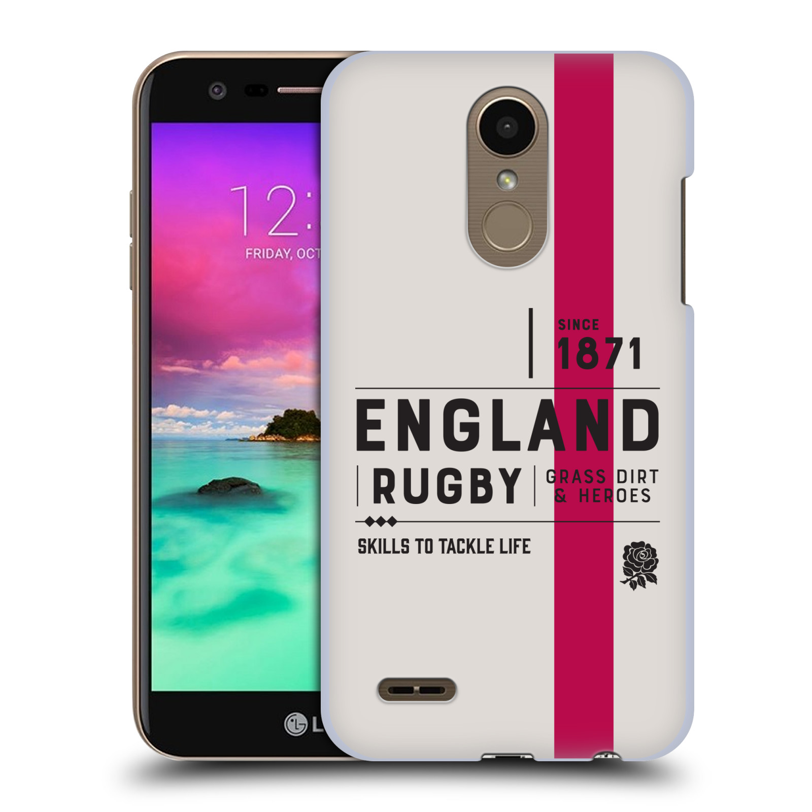 OFFICIAL ENGLAND RUGBY UNION HERITAGE HARD BACK CASE FOR LG PHONES 1 - 第 13/15 張圖片