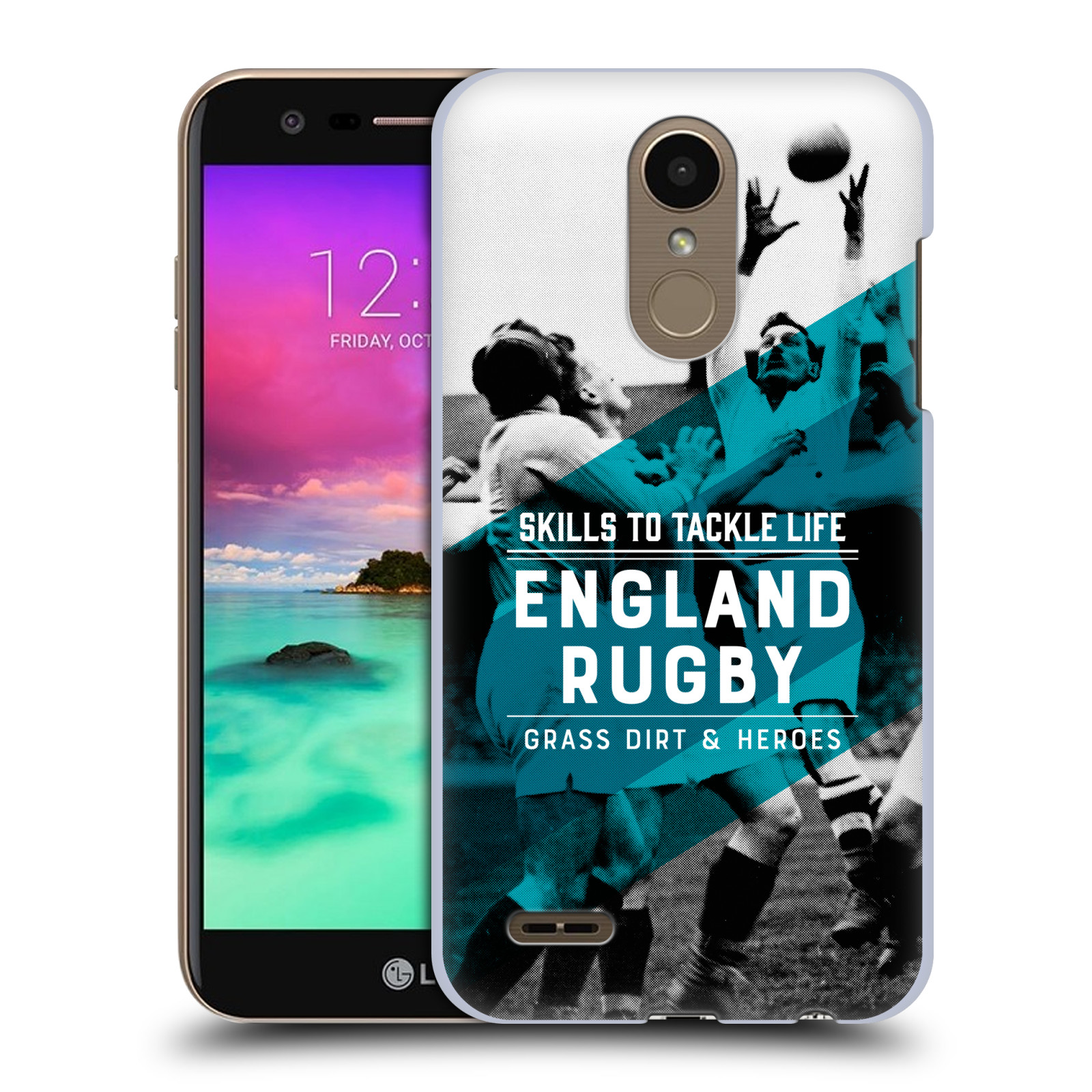 OFFICIAL ENGLAND RUGBY UNION HERITAGE HARD BACK CASE FOR LG PHONES 1 - 第 14/15 張圖片