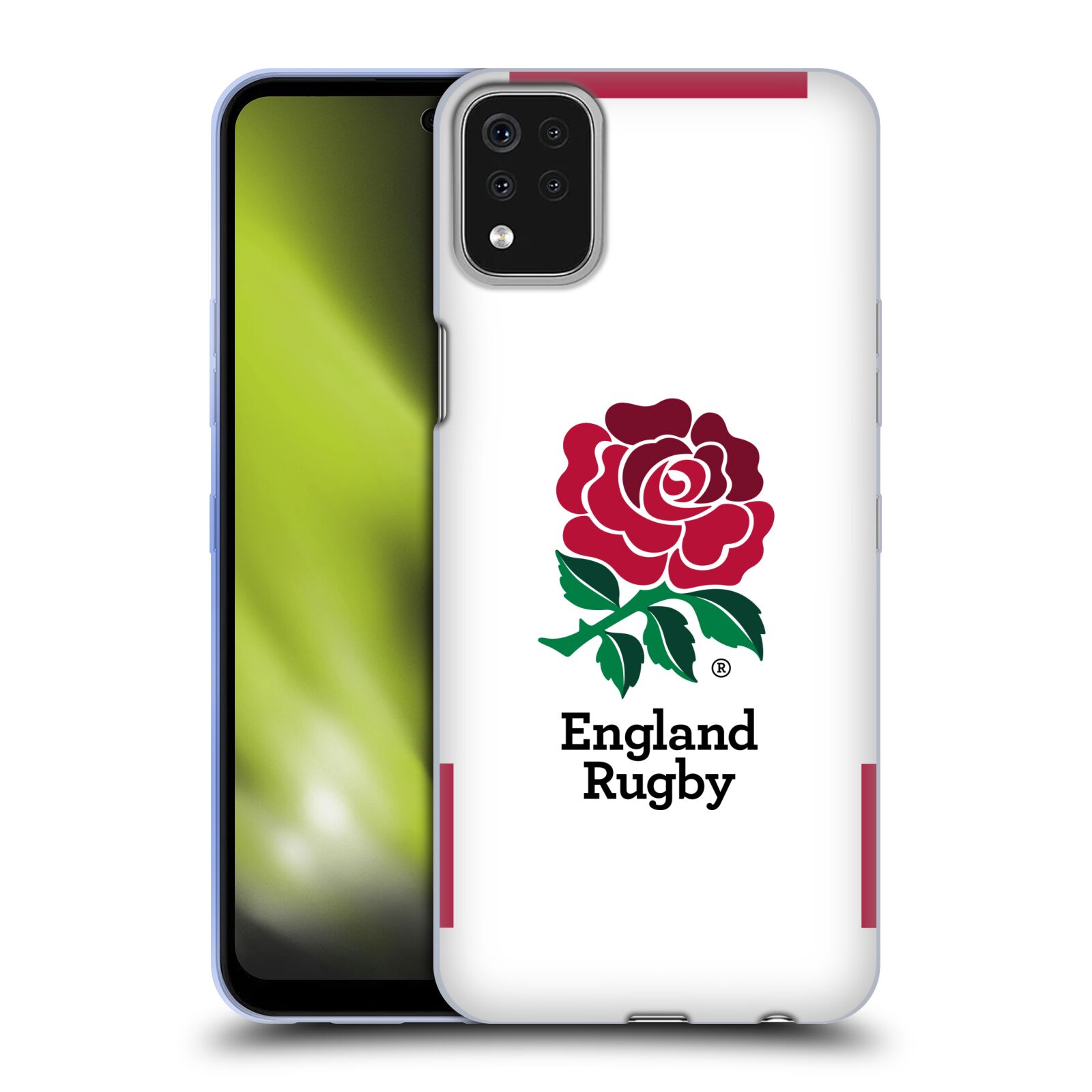 OFFICIAL ENGLAND RUGBY UNION 2020/21 CREST KIT SOFT GEL CASE FOR LG PHONES 1 - Imagen 8 de 8