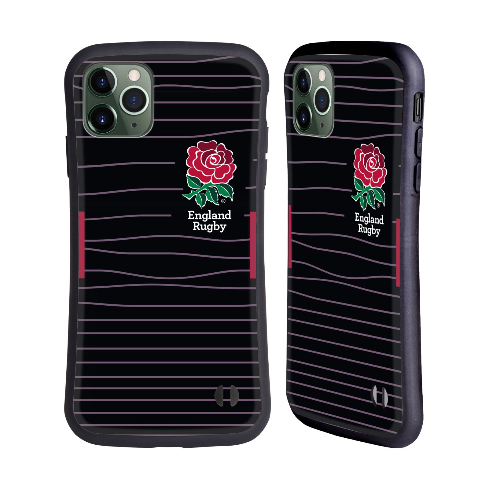 ENGLAND RUGBY UNION 2022/23 CREST KIT HYBRID CASE FOR APPLE iPHONES PHONES