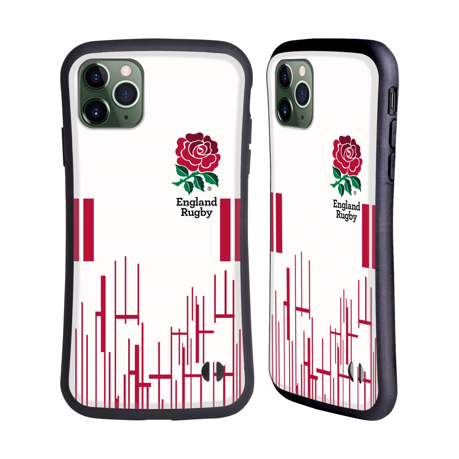 ENGLAND RUGBY UNION 2022/23 CREST KIT HYBRID CASE FOR APPLE iPHONES PHONES