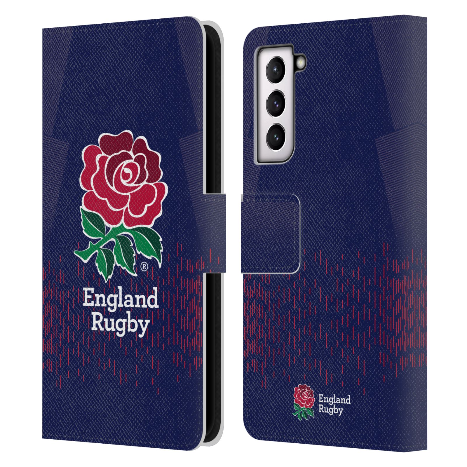 ENGLAND RUGBY UNION 2023/24 CREST KIT LEATHER BOOK CASE FOR SAMSUNG PHONES 4 - 第 7/8 張圖片