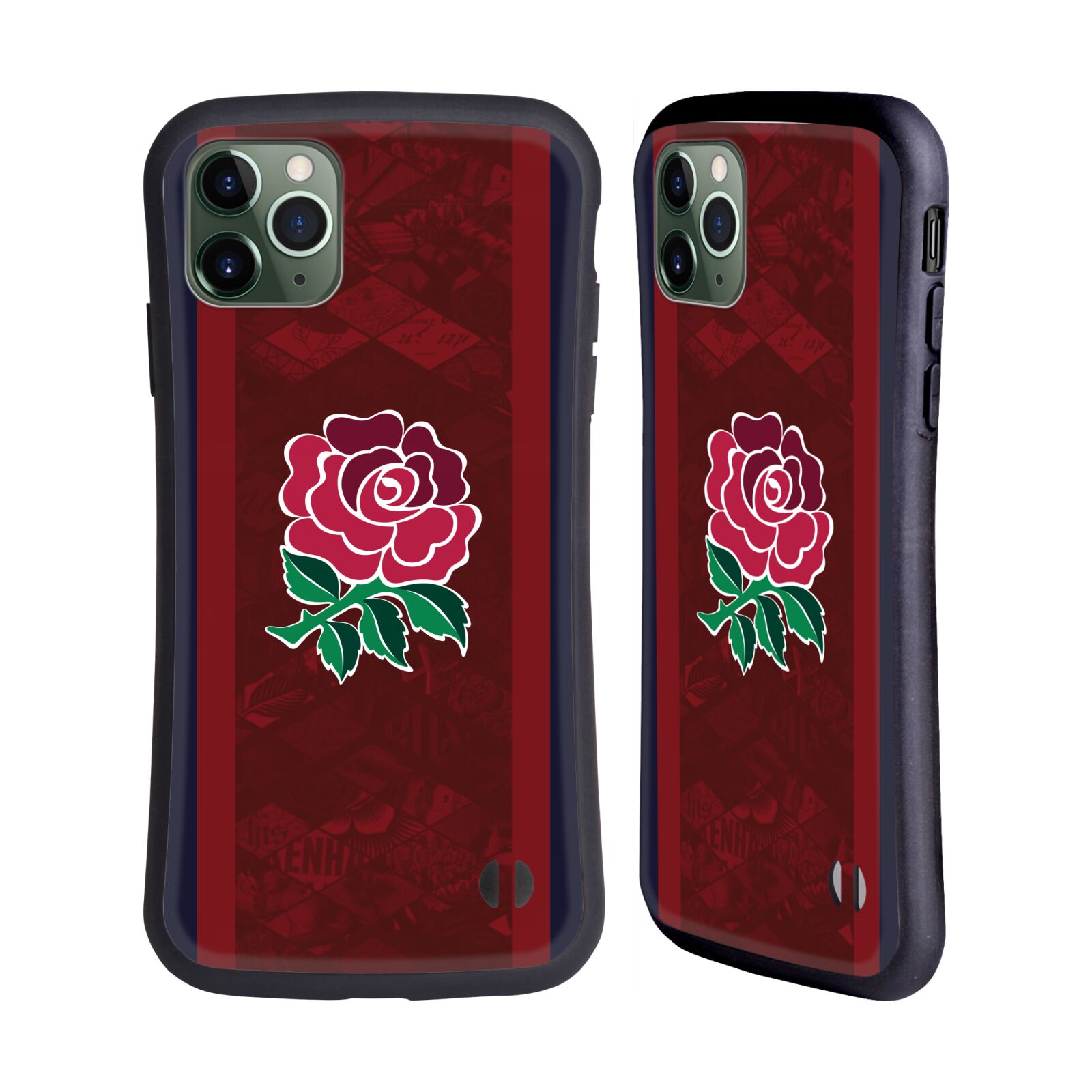 ENGLAND RUGBY UNION 2024/25 CREST KIT HYBRID CASE FOR APPLE iPHONES PHONES - Picture 8 of 9